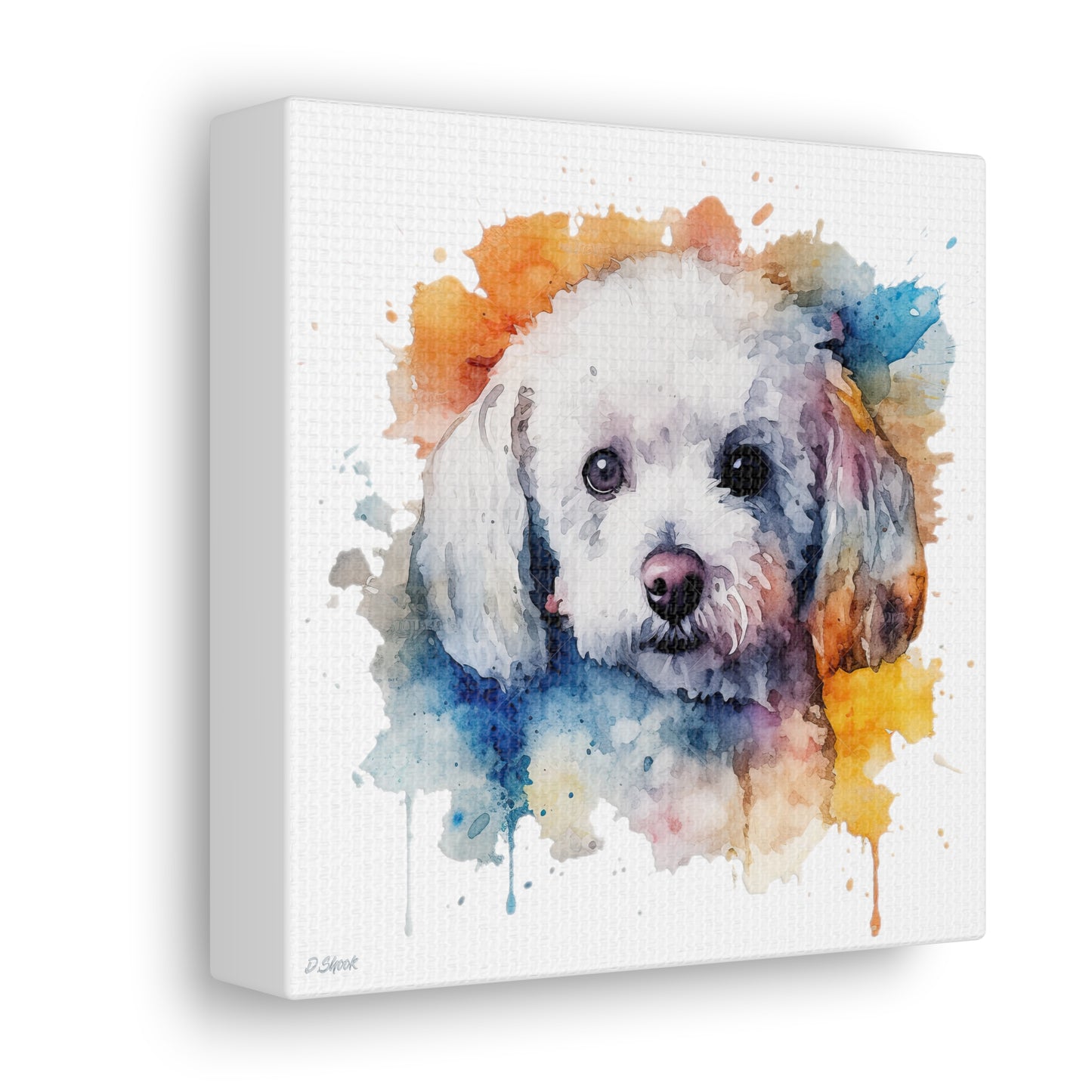 Bichon Frise 3 Canvas Gallery Wraps