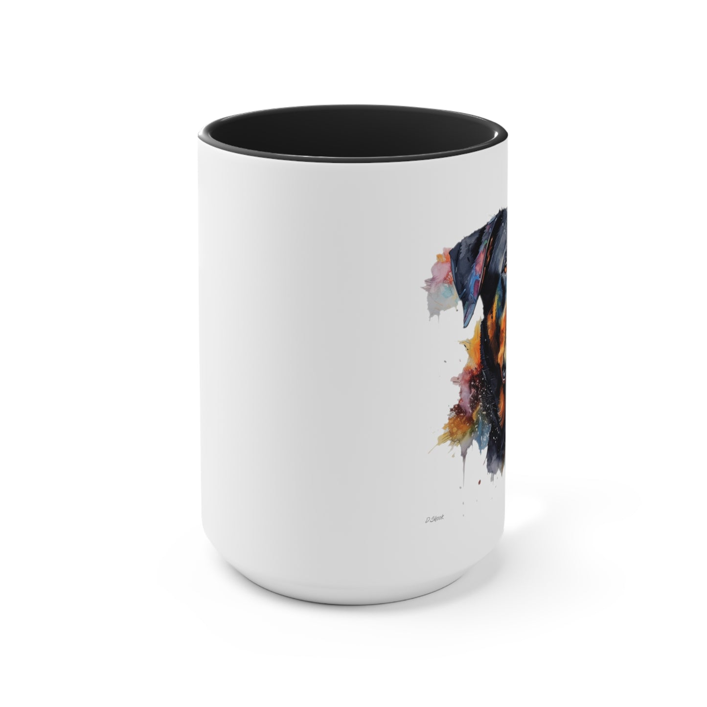 Rottweiler 3 Accent Mugs