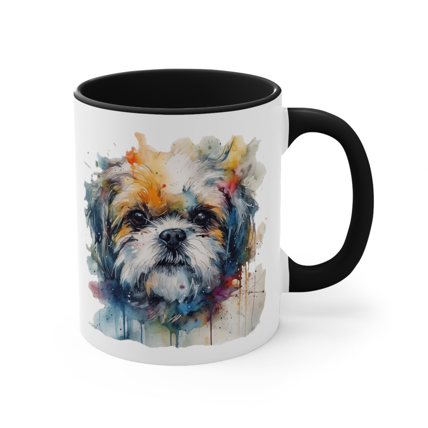 Shih Tzu 3 Accent Mugs