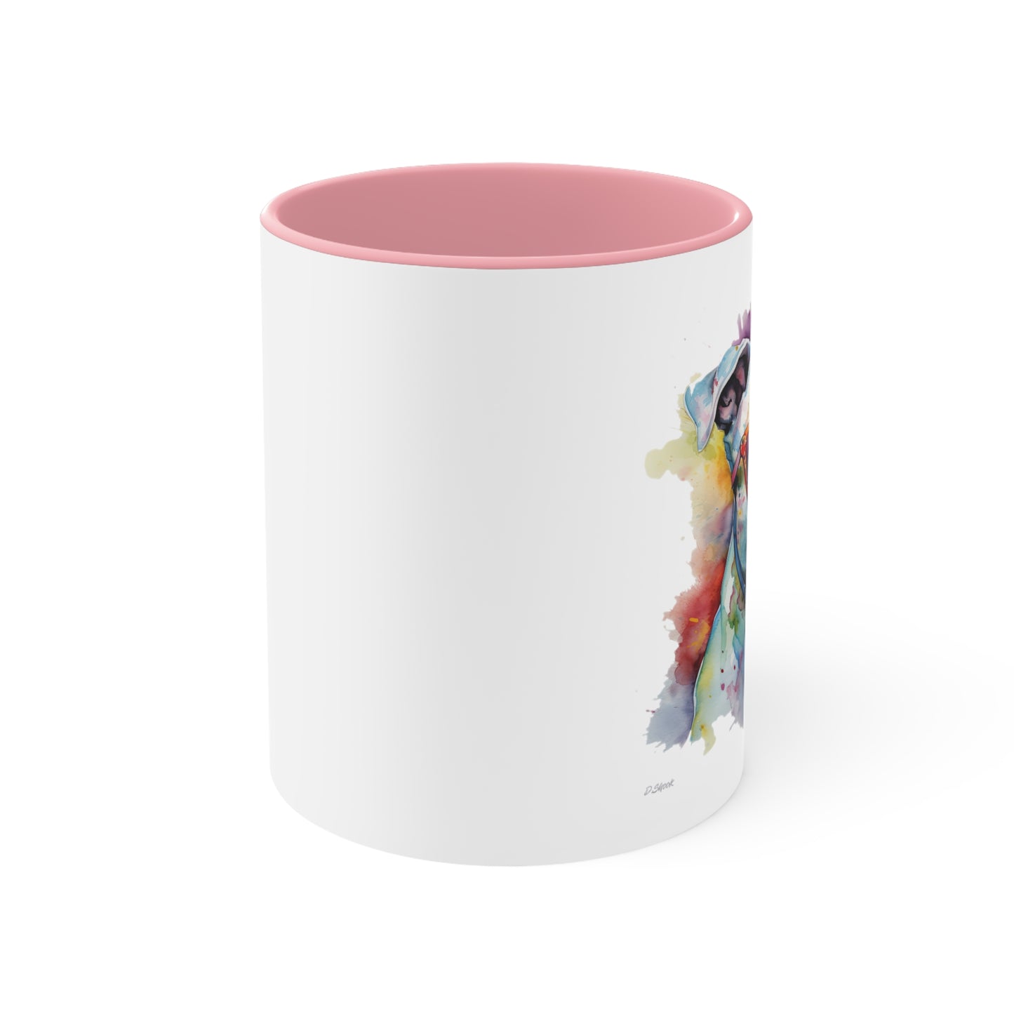 Pitbull 5 Accent Mugs