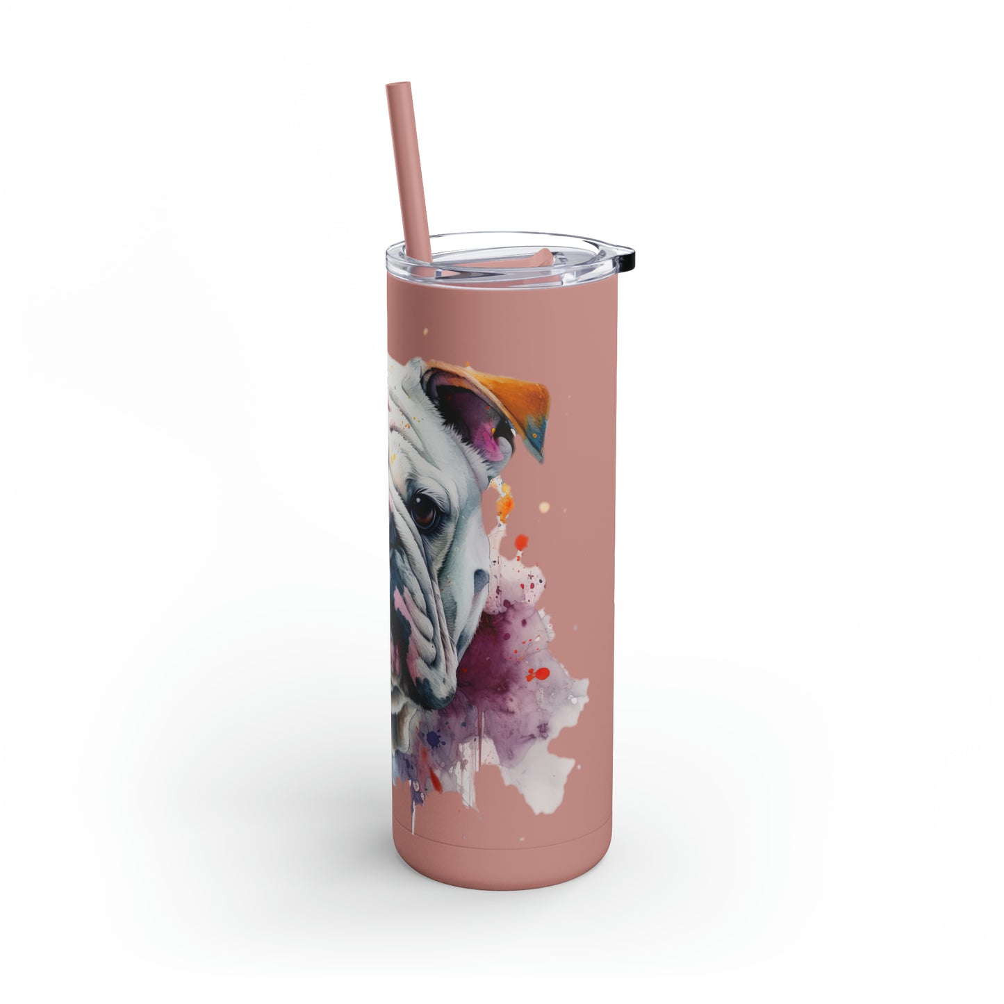 Bulldog 1 Maars Maker Skinny Matte Tumbler, 20oz