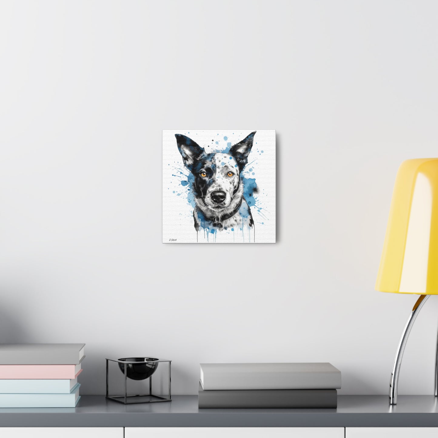 Blue Heeler 3 Canvas Gallery Wraps