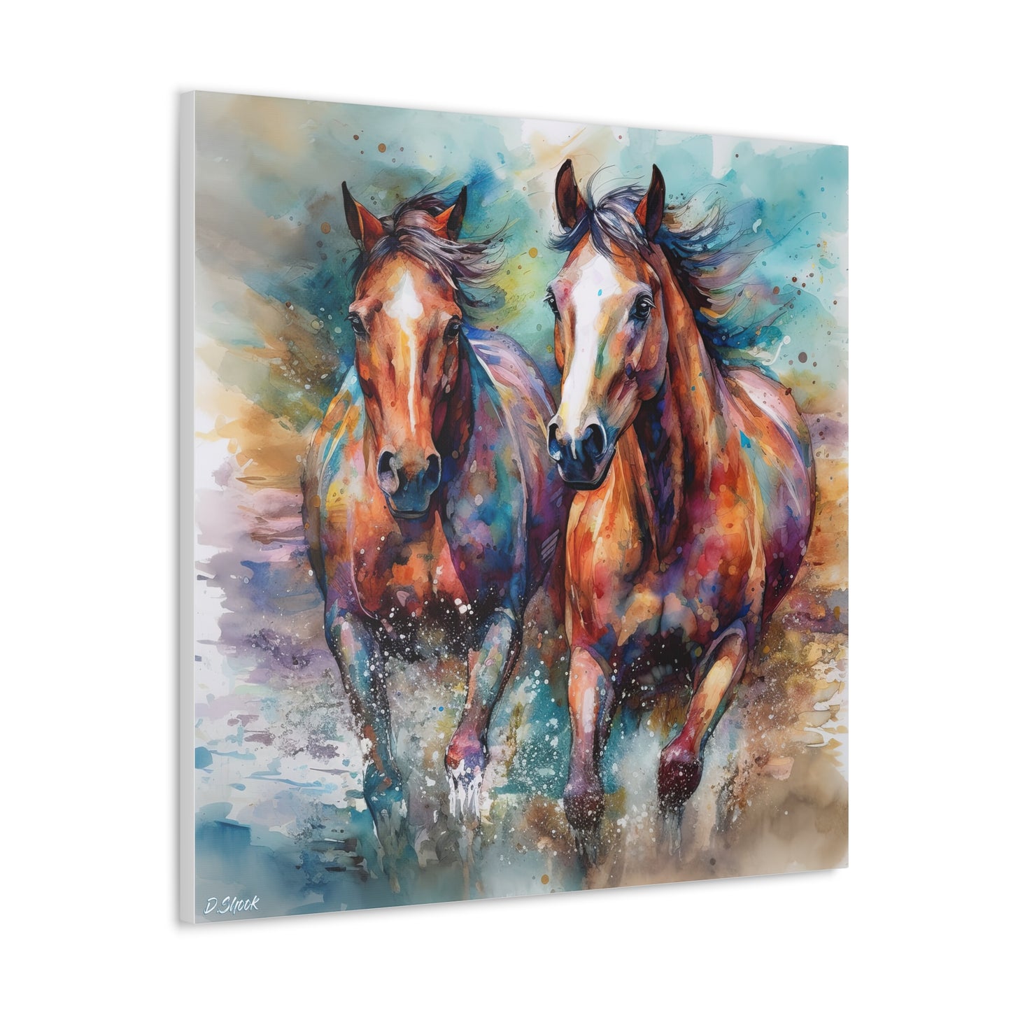 Horse Rescue 7 Canvas Gallery Wraps