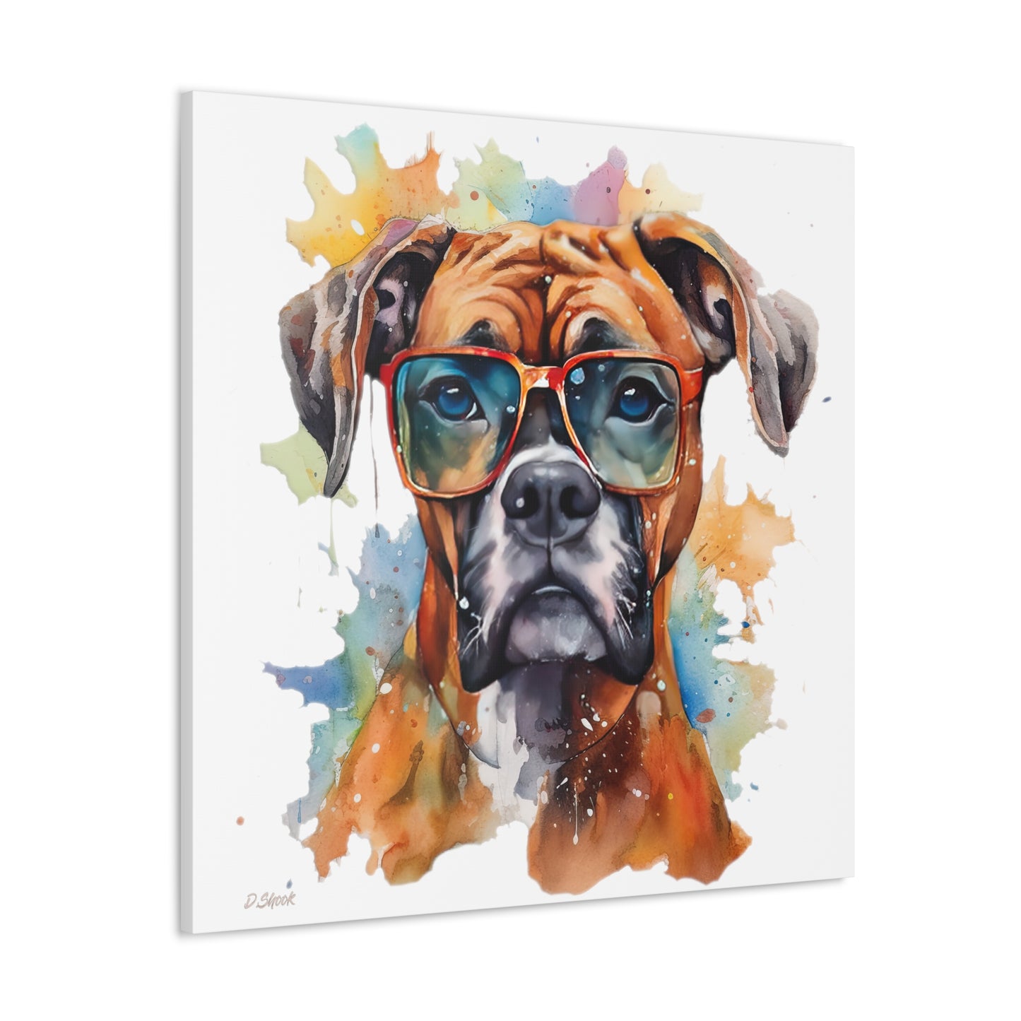 Boxer 4 Canvas Gallery Wraps