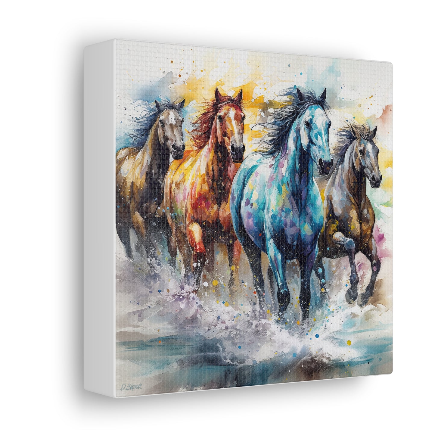 Horse Rescue 15 Canvas Gallery Wraps