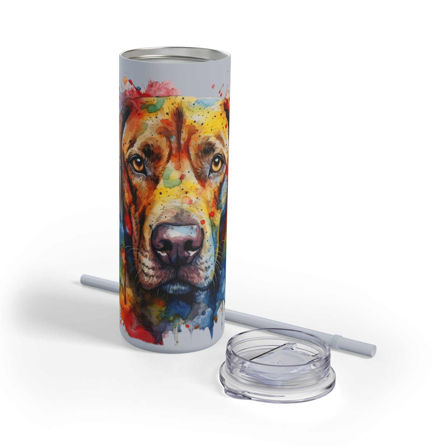 Labrador Retriever 2 Maars Maker Skinny Matte Tumbler, 20oz
