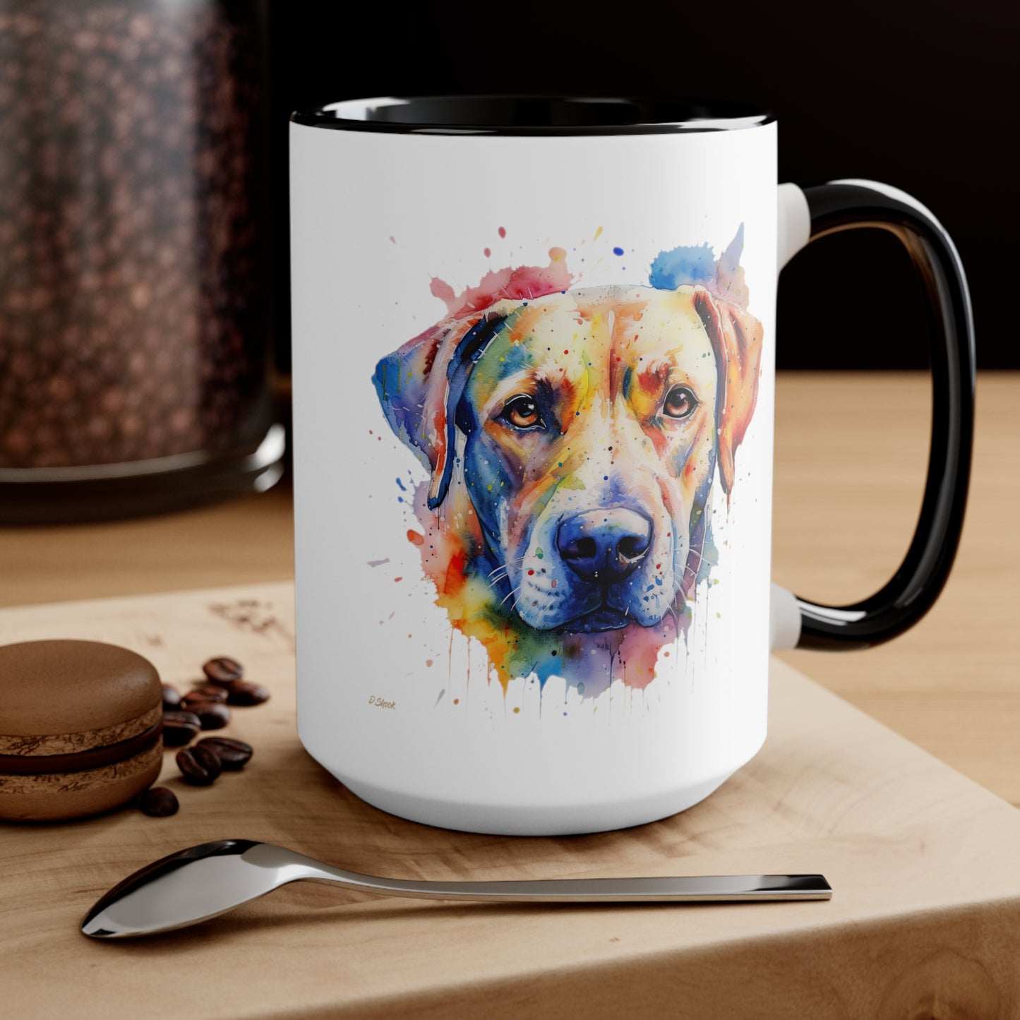 Labrador Retriever 1 Accent Mugs