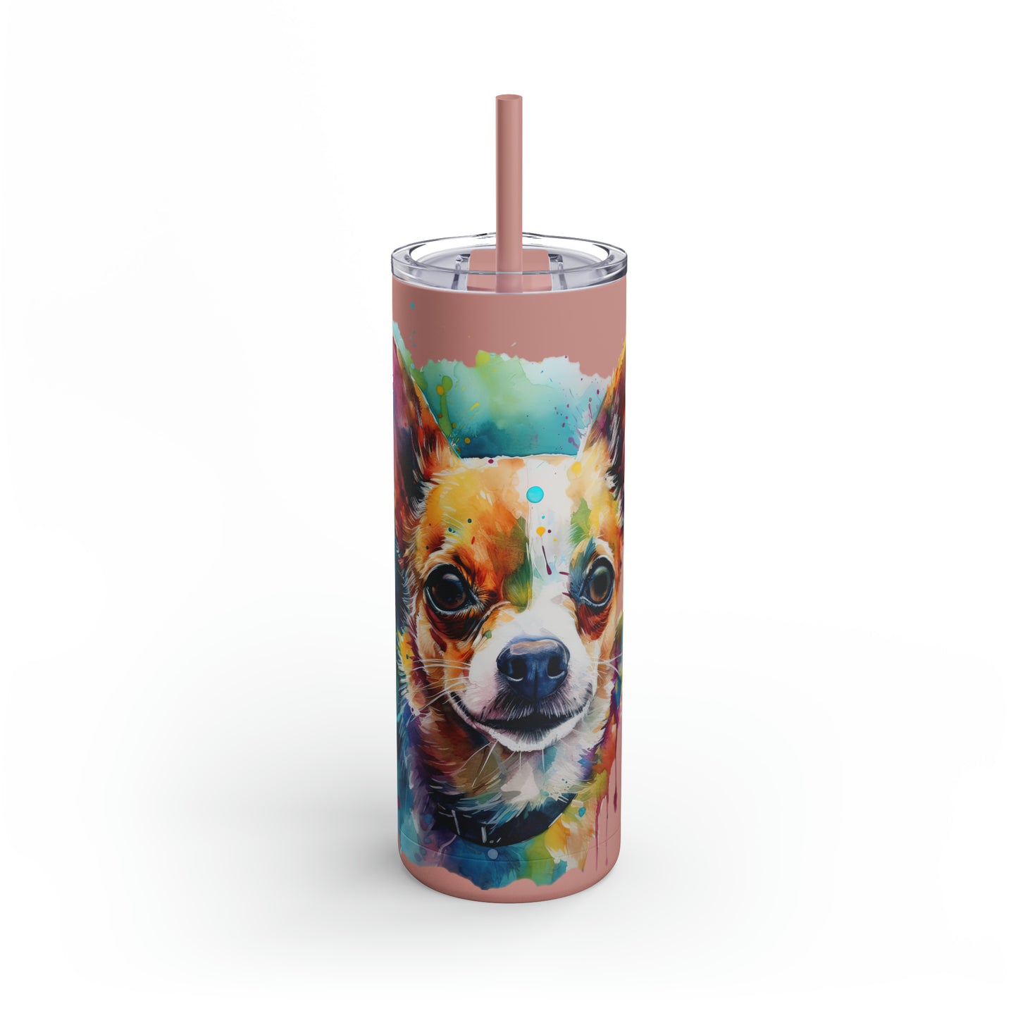 Chihuahua 1 Maars Maker Skinny Matte Tumbler, 20oz
