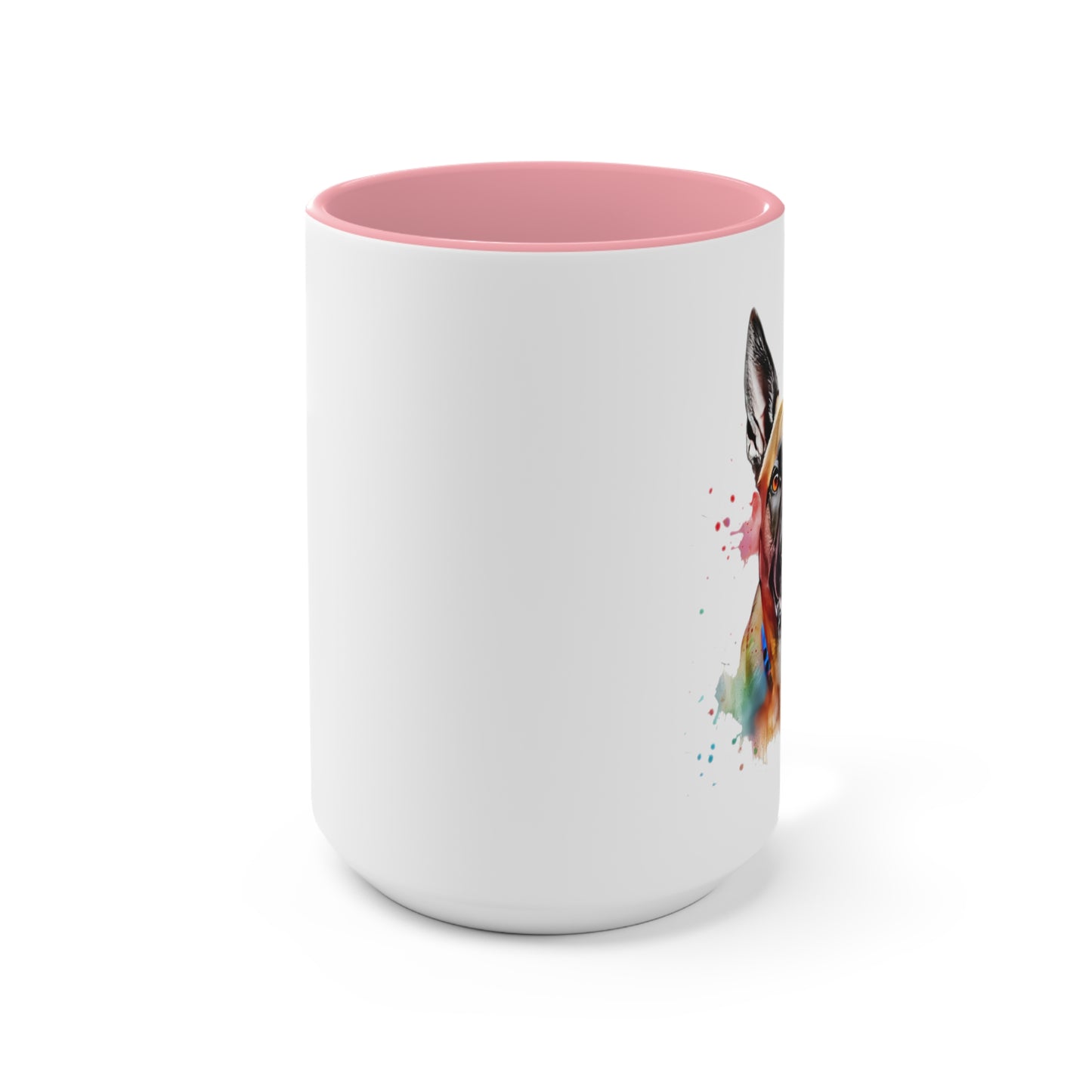 Belgium Malinois 4 Accent Mugs