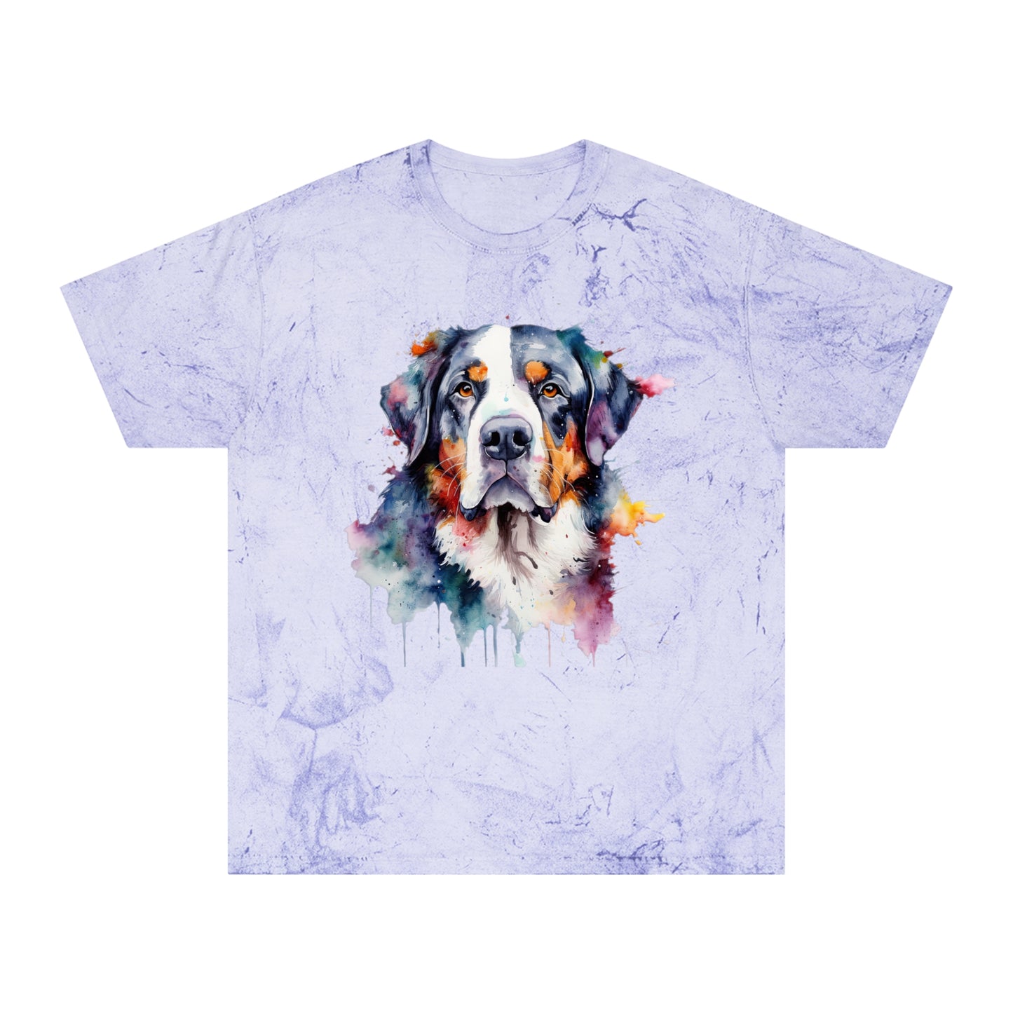 Greater Swiss Mountain Dog 3 Unisex Color Blast T-Shirt