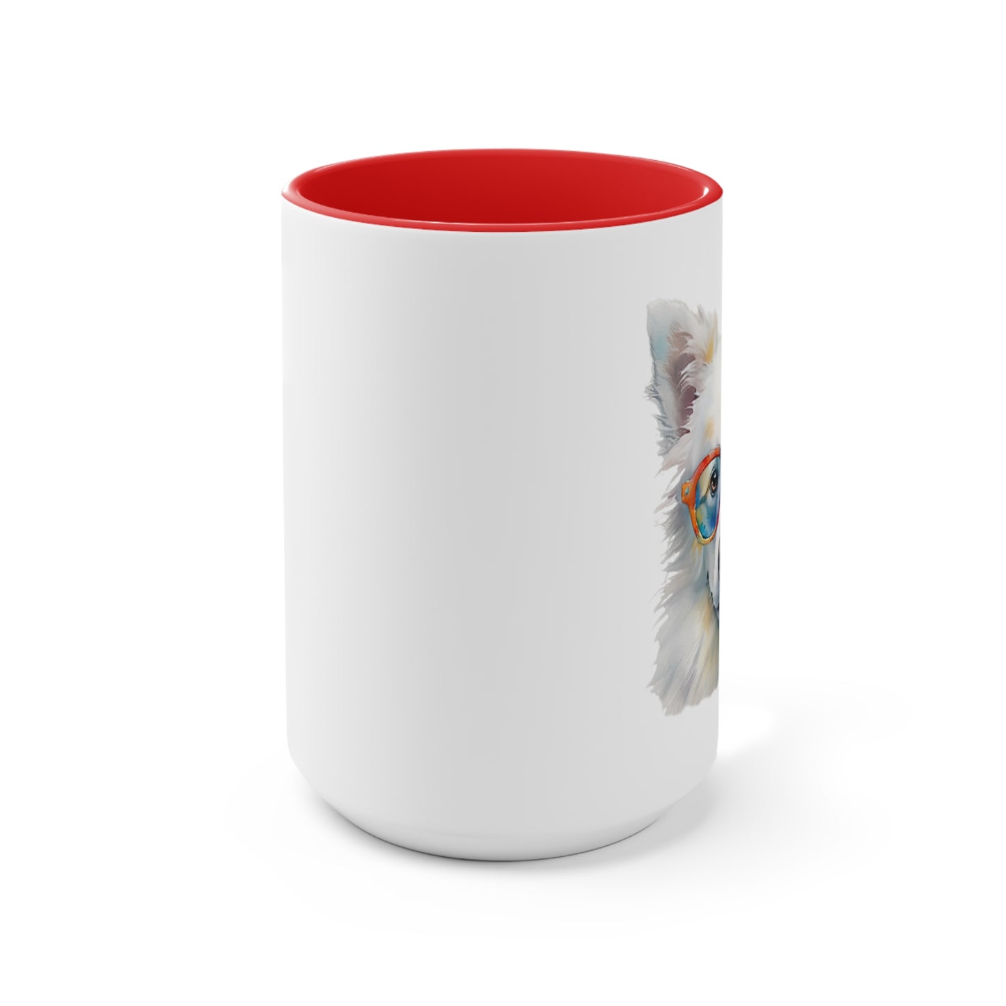 American Eskimo Dog 5 Accent Mugs