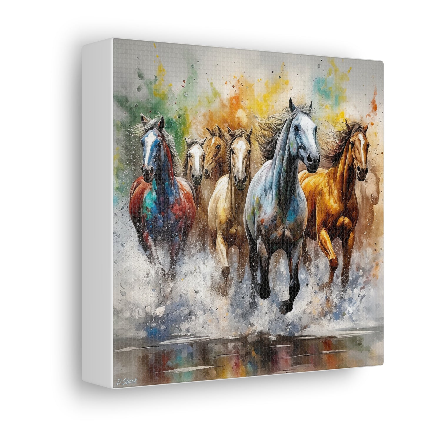 Horse Rescue 16 Canvas Gallery Wraps