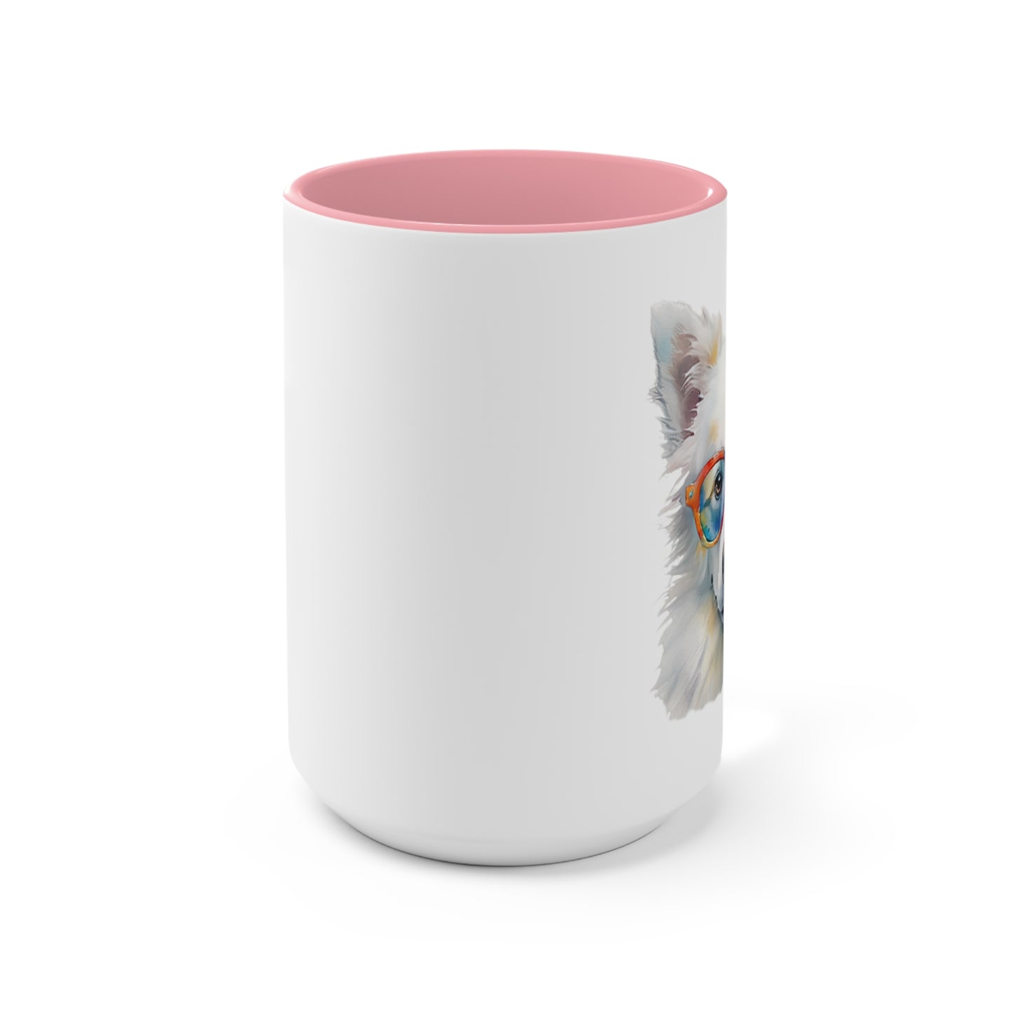 American Eskimo Dog 5 Accent Mugs