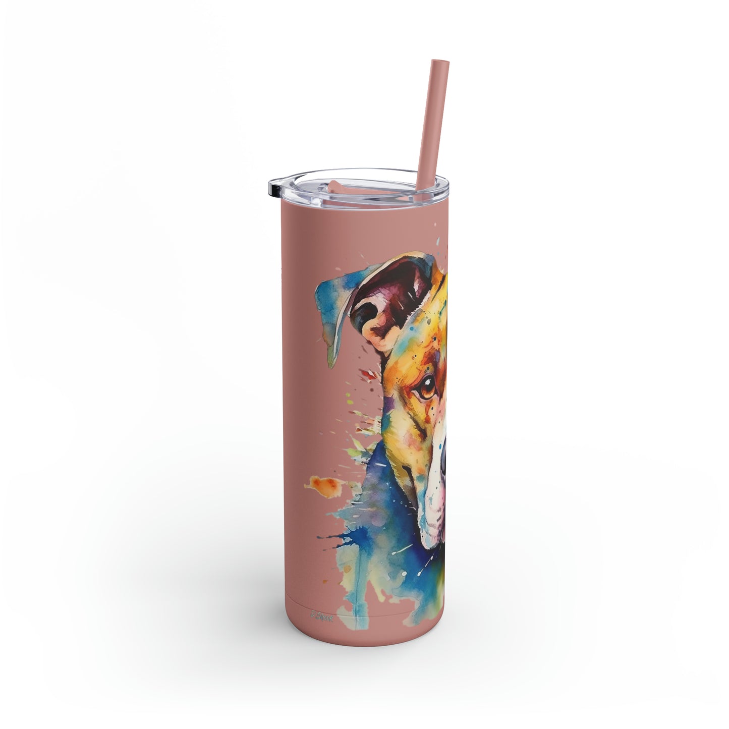 Pitbull 3 Maars Maker Skinny Matte Tumbler, 20oz