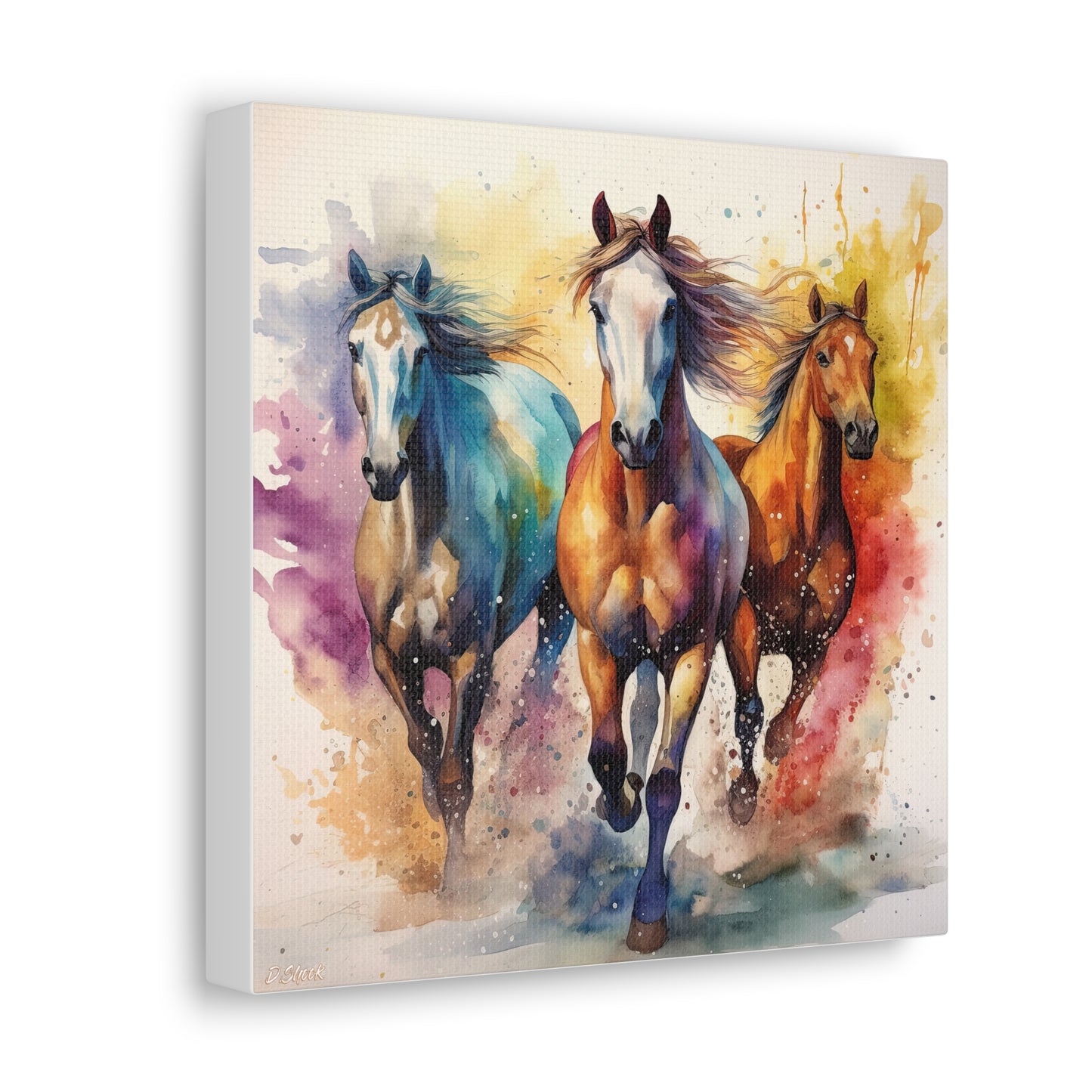 Horse Rescue 8 Canvas Gallery Wraps