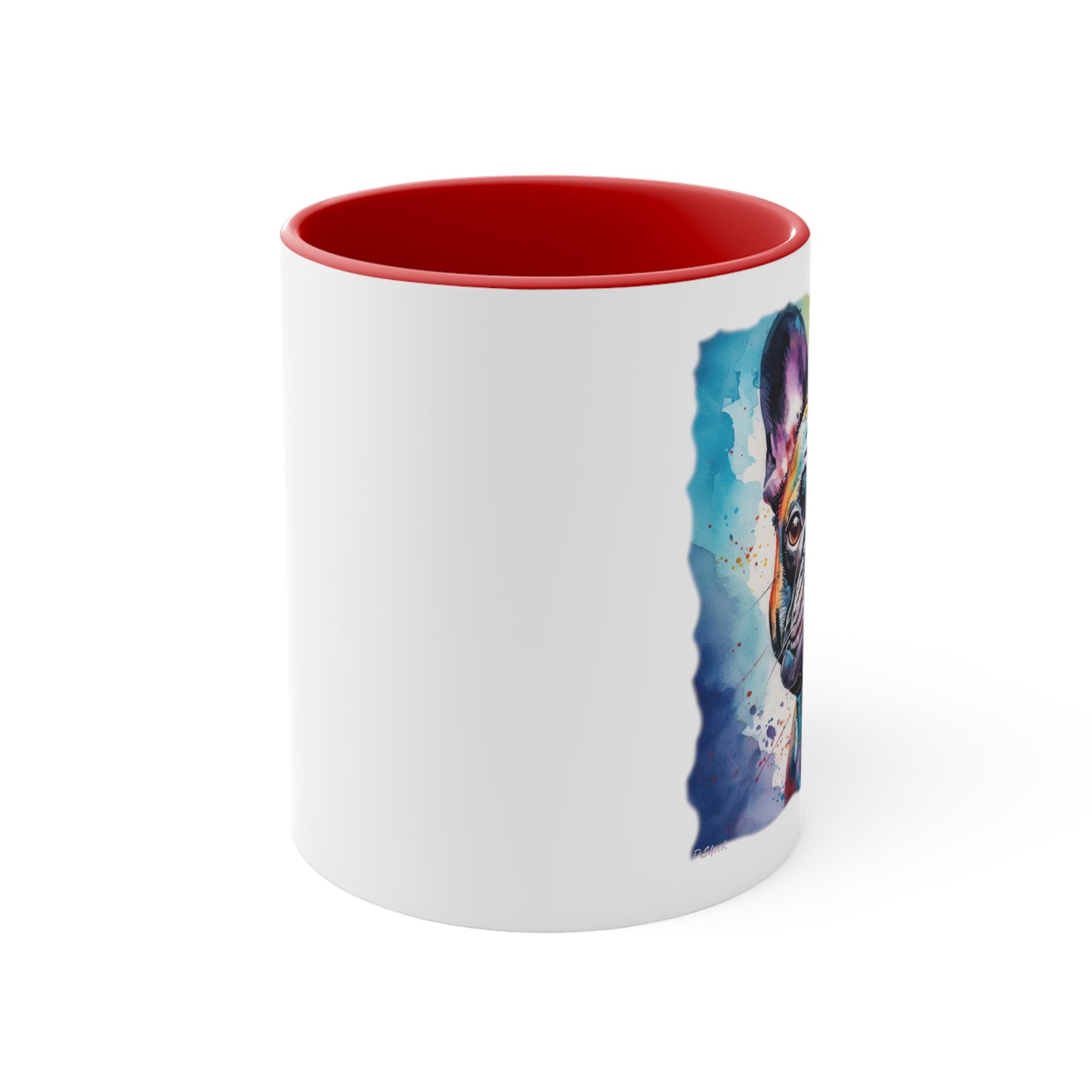 French Bulldog 2 Accent Mugs