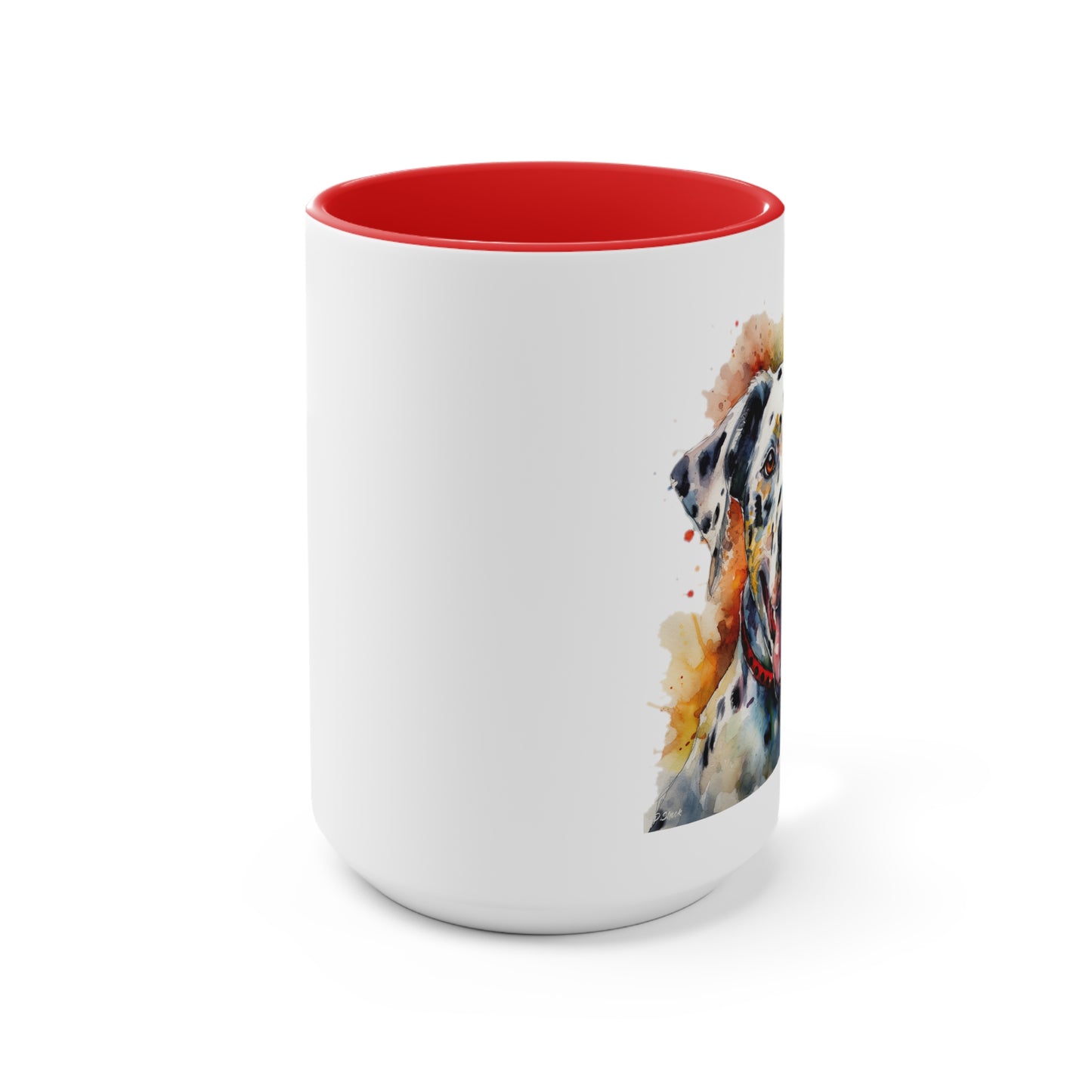 Dalmatian 2 Accent Mugs
