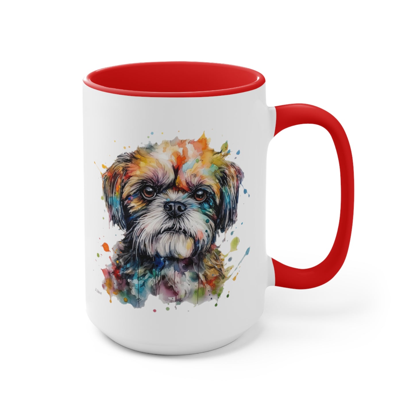 Shih Tzu 2 Accent Mugs