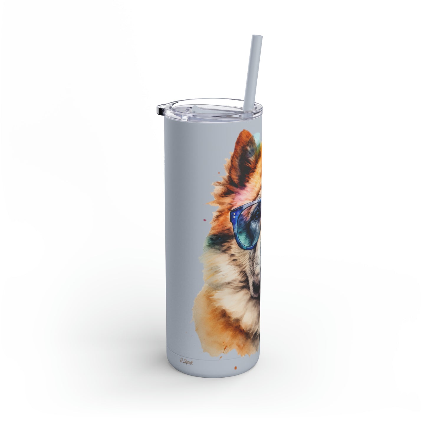 Chow Chow 5 Maars Maker Skinny Matte Tumbler, 20oz