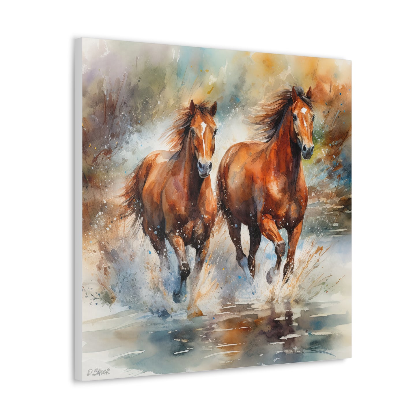 Horse Rescue 17 Canvas Gallery Wraps