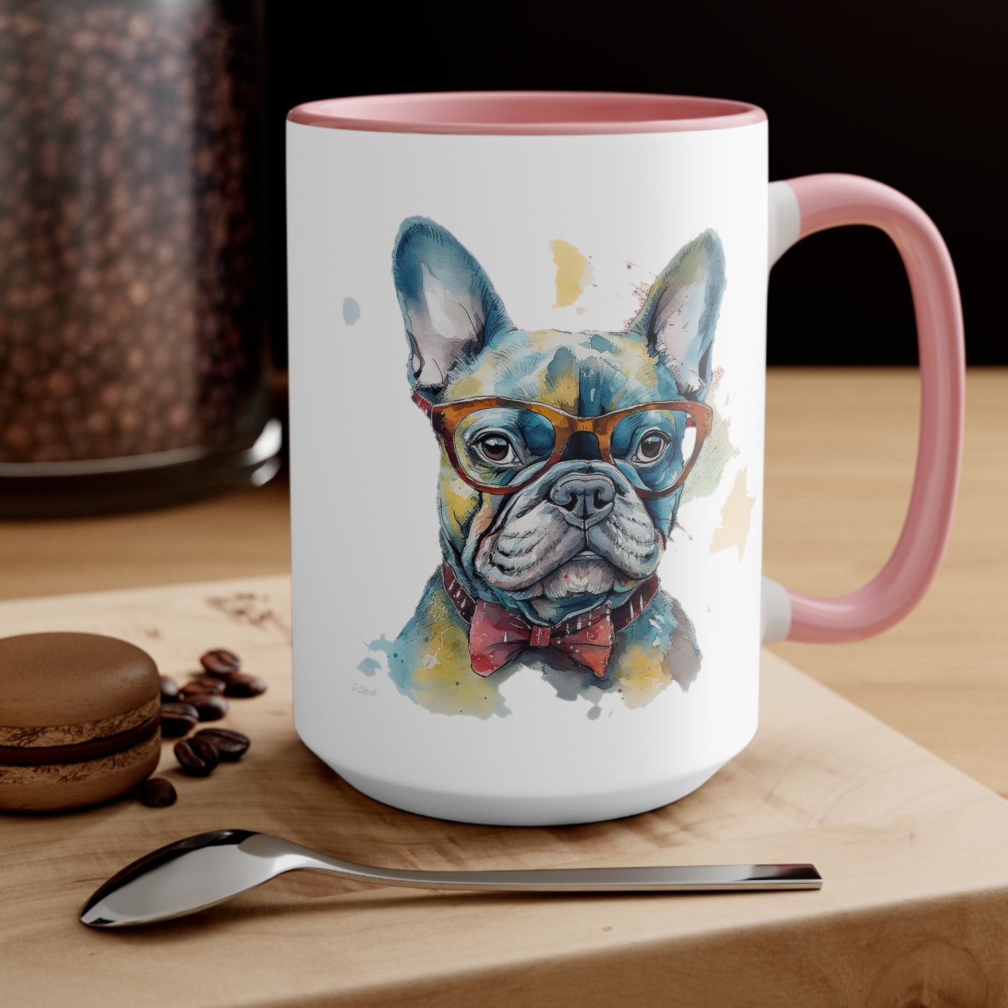 French Bulldog 5 Accent Mugs