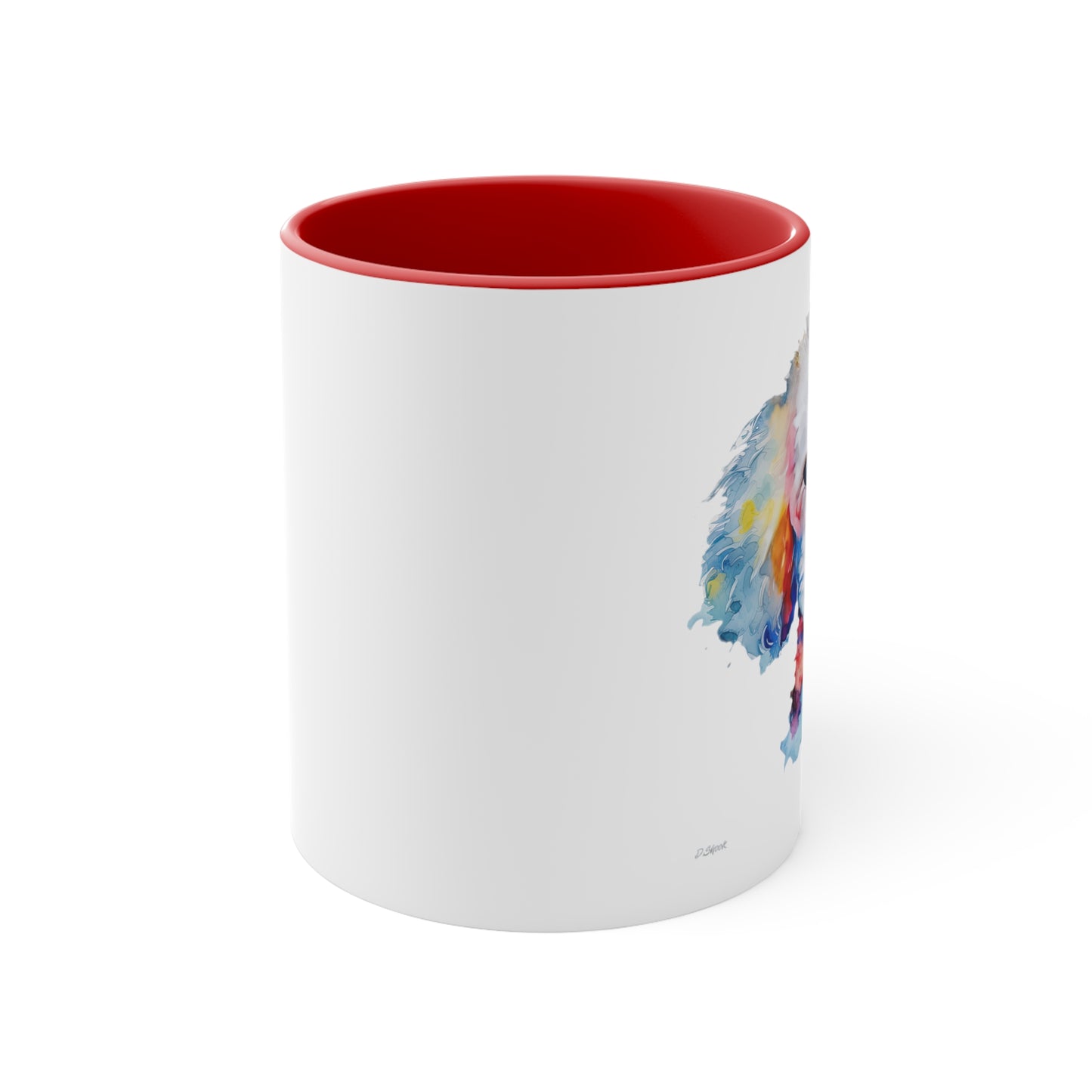 Poodle 8 Accent Mugs