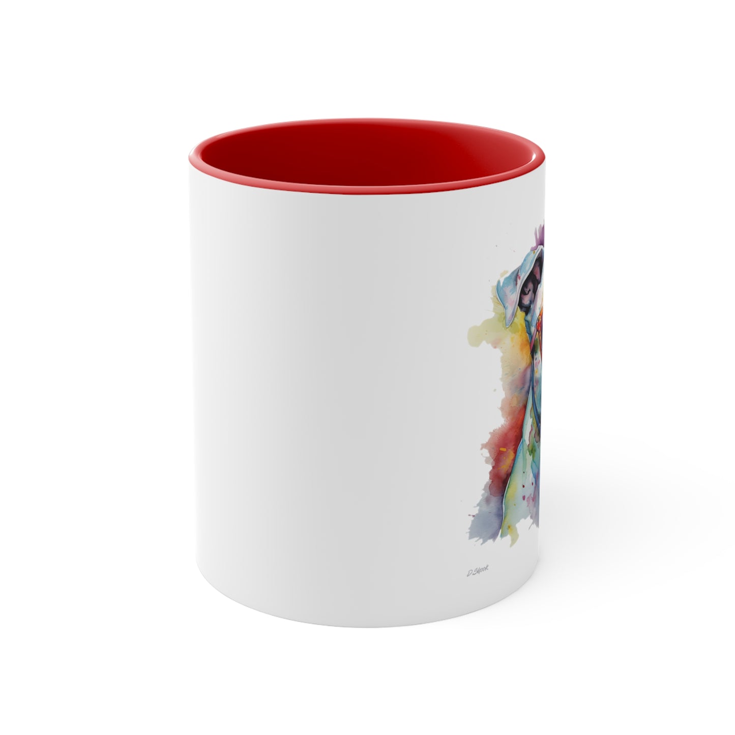 Pitbull 5 Accent Mugs