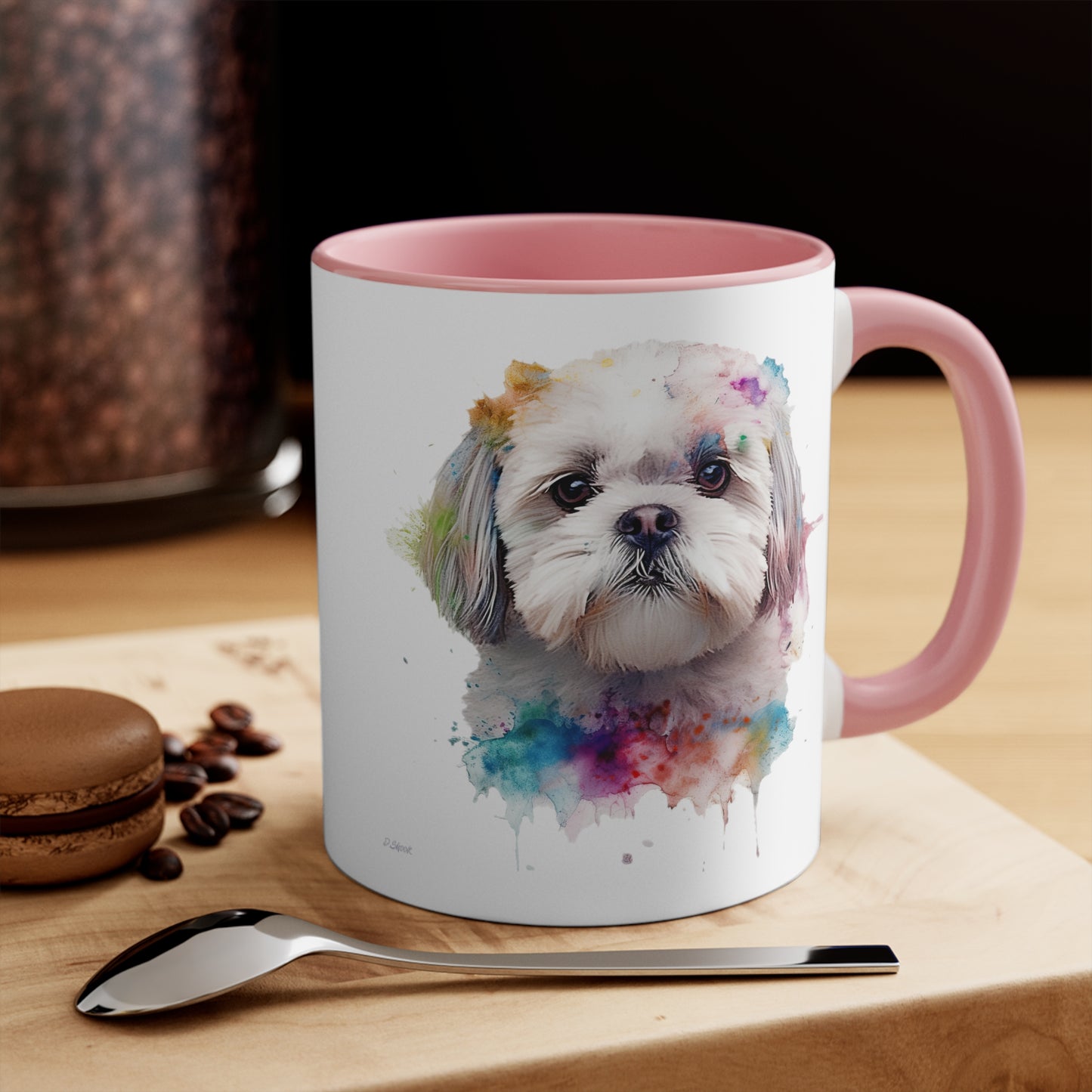 Shih Tzu 6 Accent Mugs