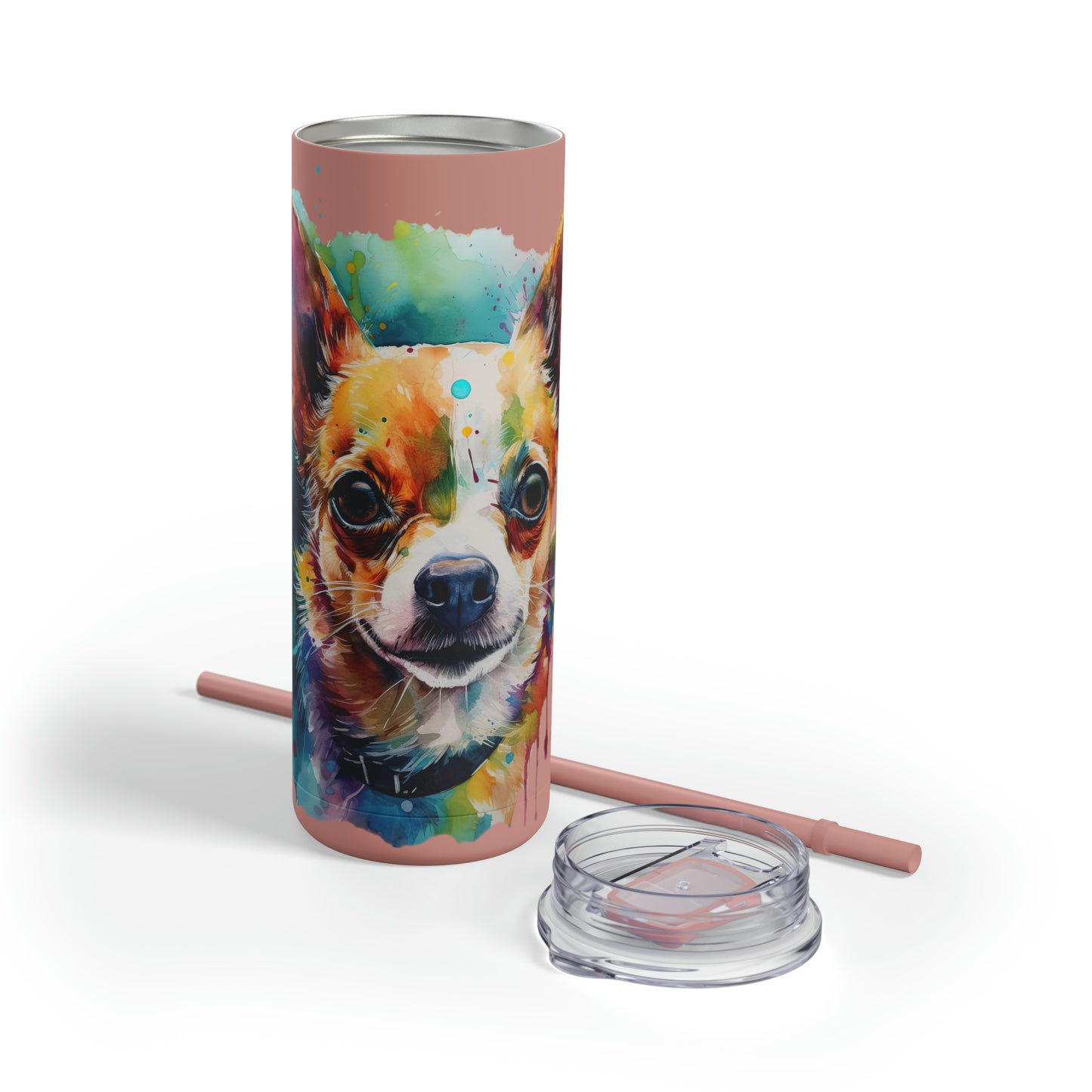 Chihuahua 1 Maars Maker Skinny Matte Tumbler, 20oz