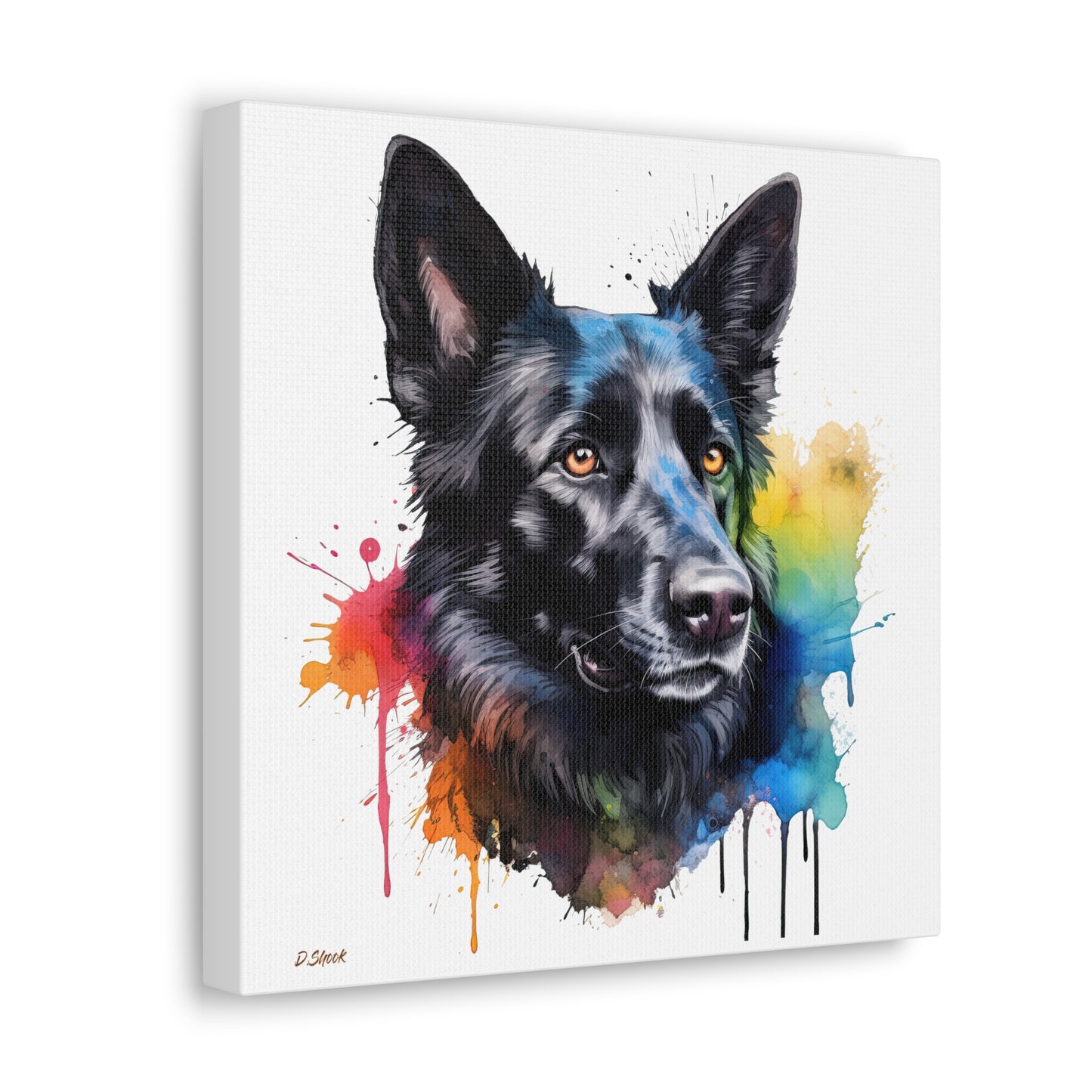 German Sheppard 22 Canvas Gallery Wraps