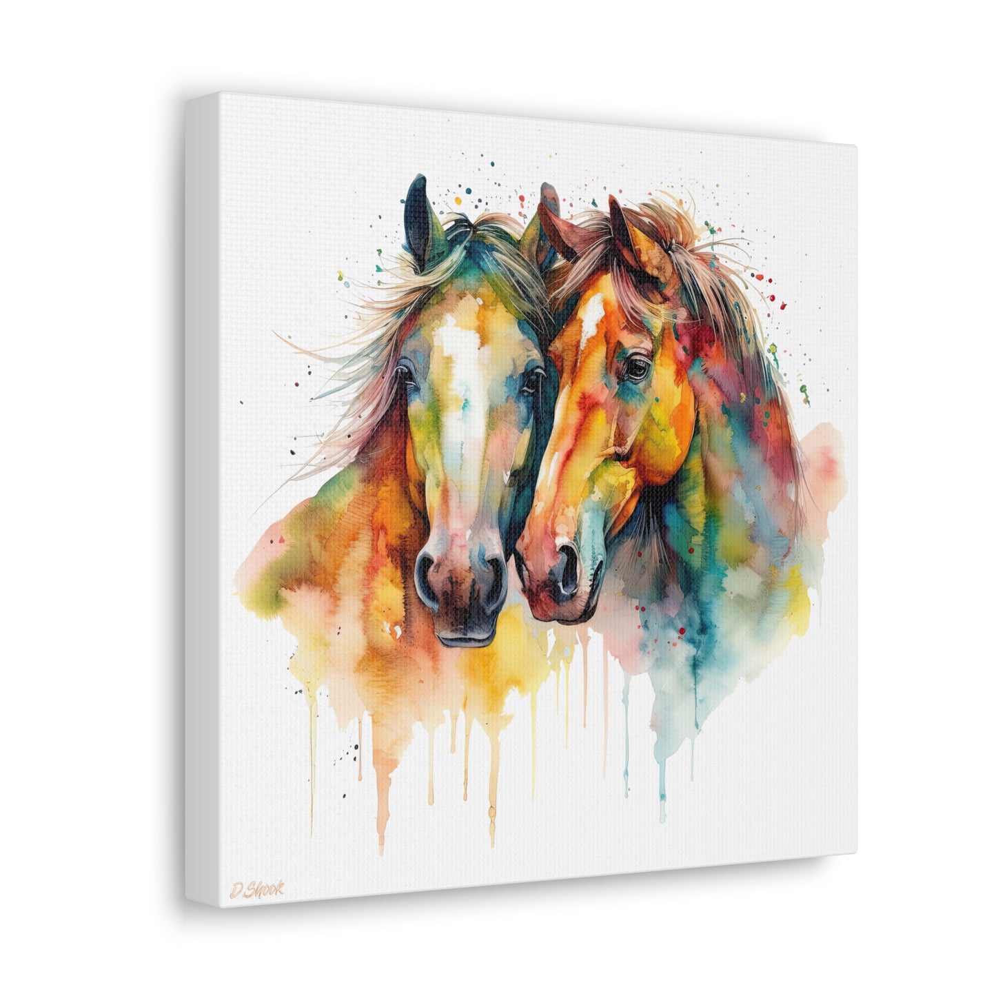 Horse Rescue 6 Canvas Gallery Wraps
