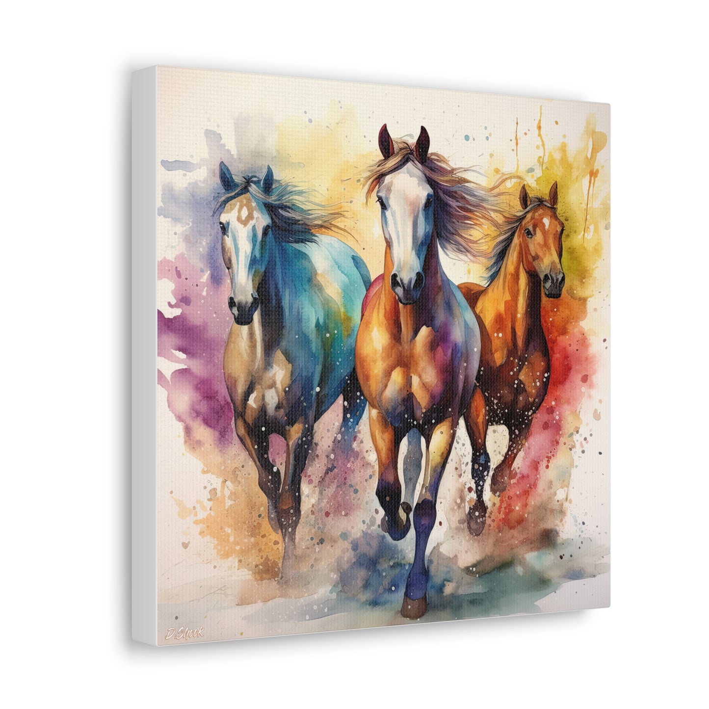 Horse Rescue 8 Canvas Gallery Wraps