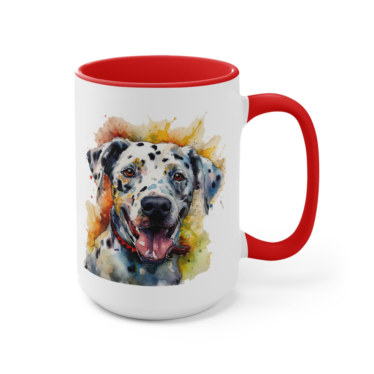 Dalmatian 2 Accent Mugs