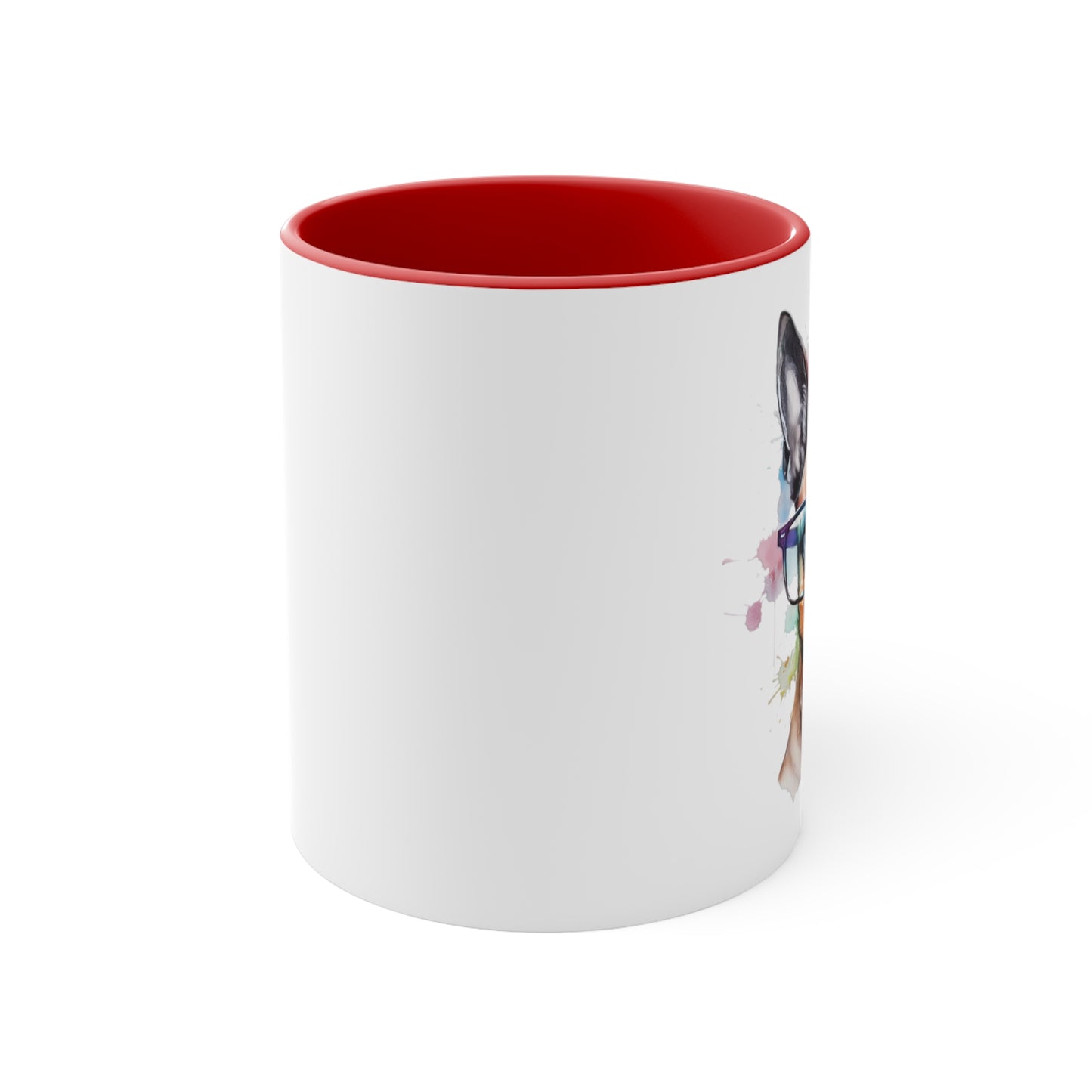 Belgium Malinois 5 Accent Mugs