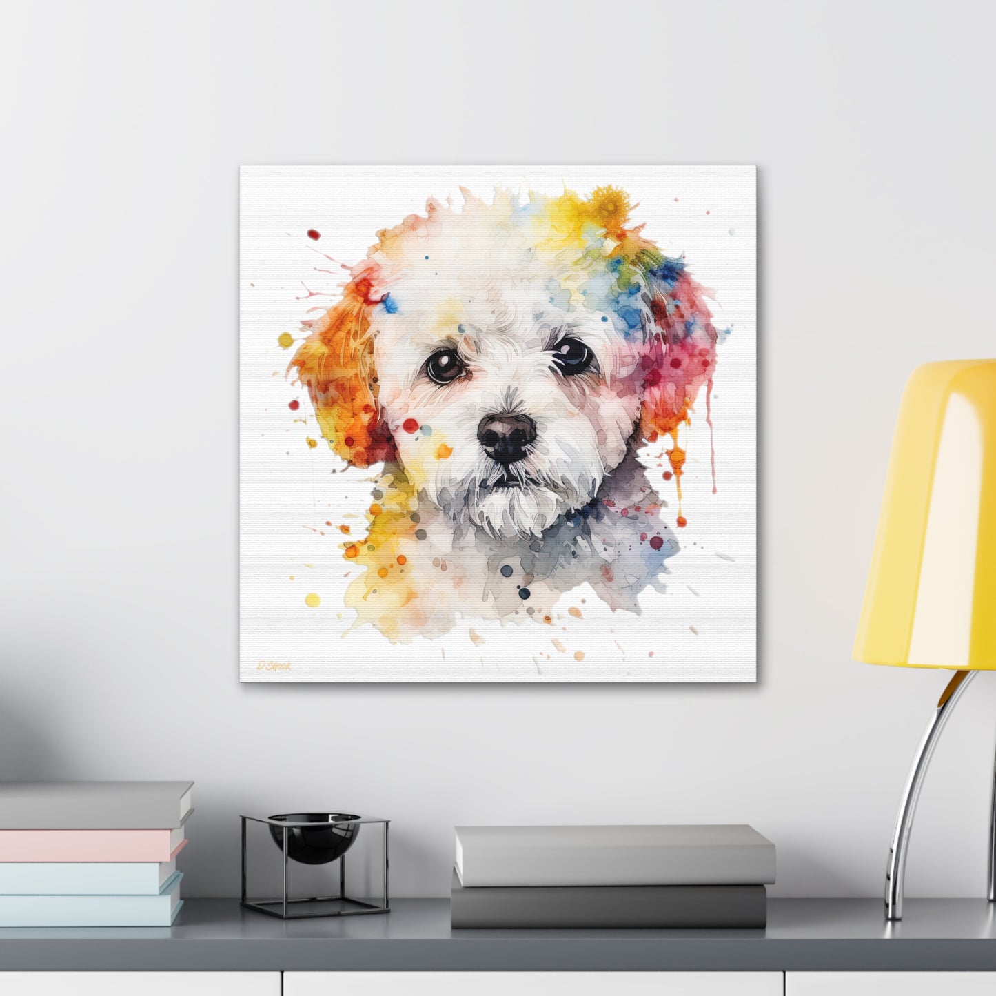 Bichon Frise 2 Canvas Gallery Wraps