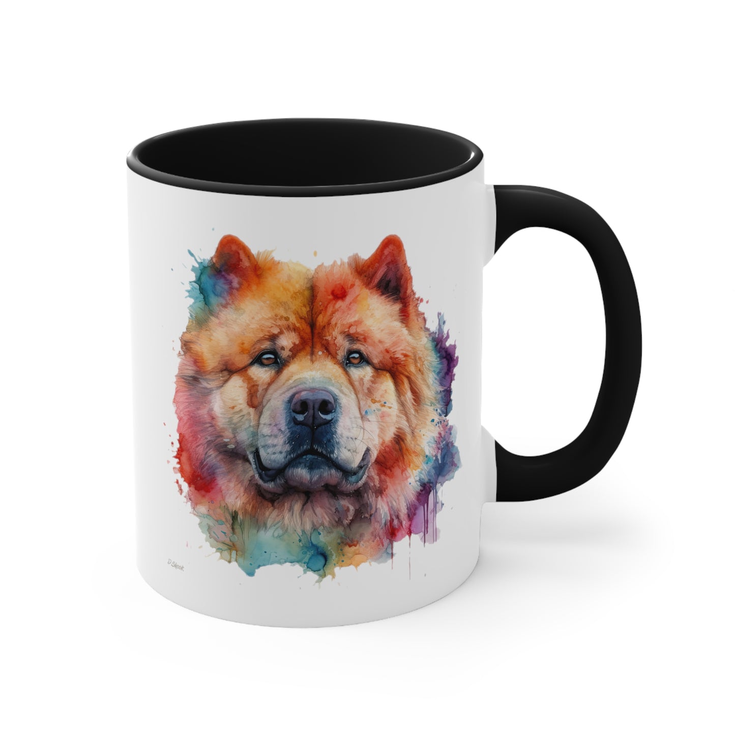 Chow Chow 2 Accent Mugs