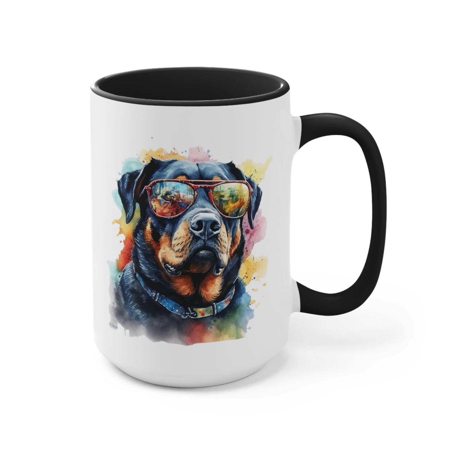 Rottweiler 6 Accent Mugs