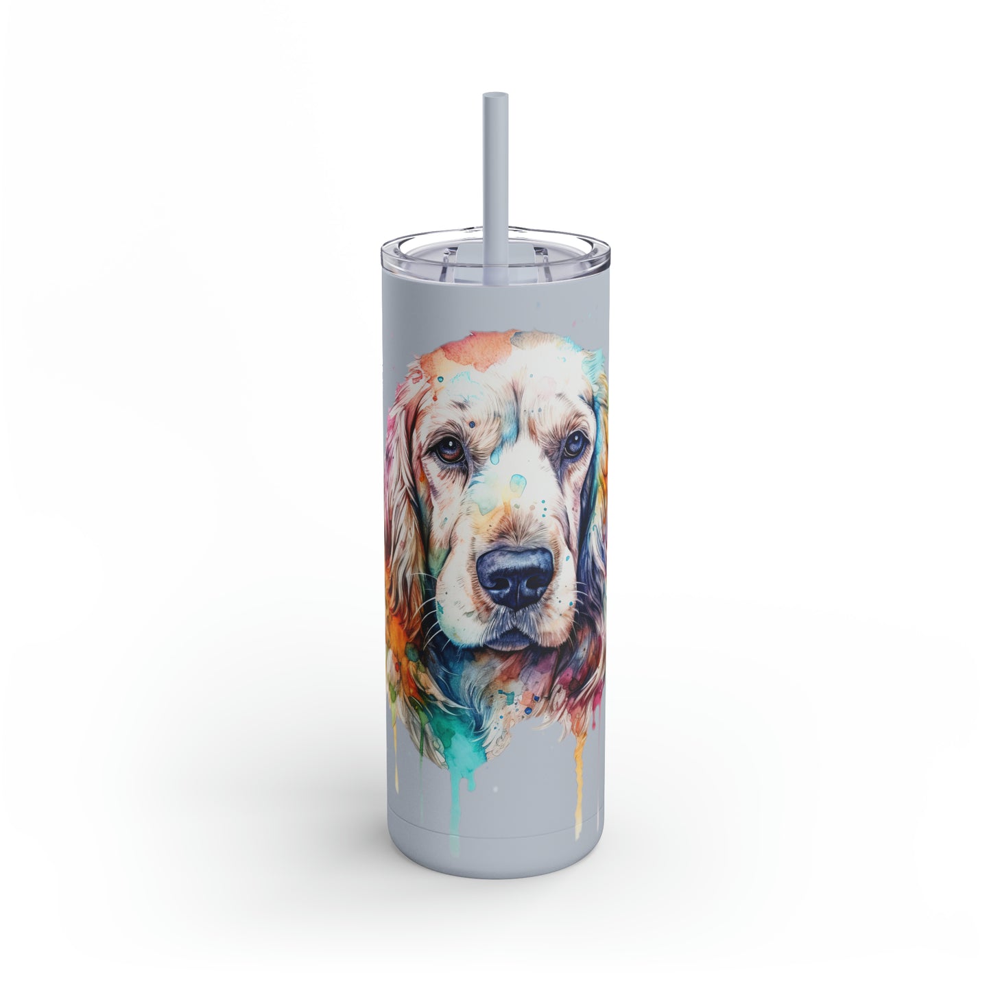 English Cocker Spaniel 1 Maars Maker Skinny Matte Tumbler, 20oz