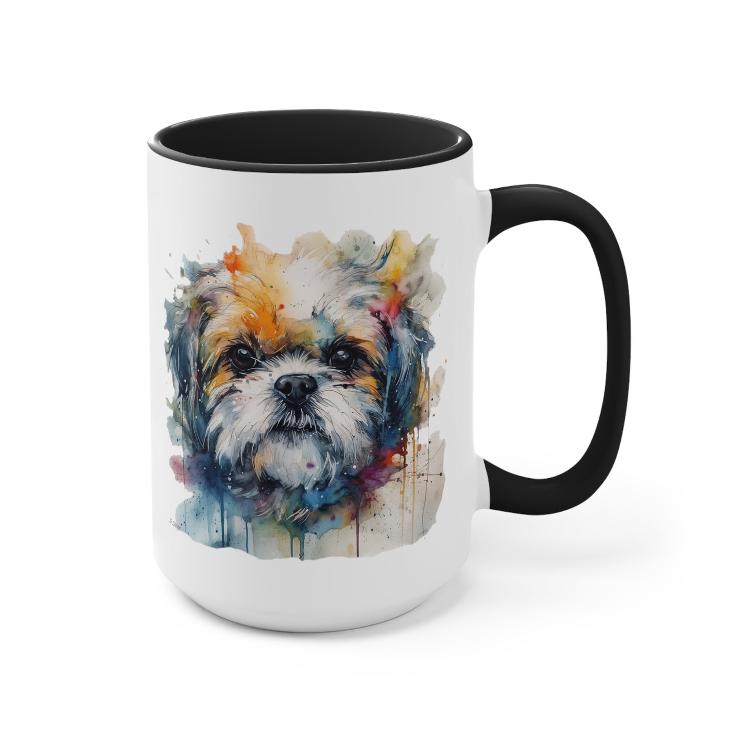 Shih Tzu 3 Accent Mugs
