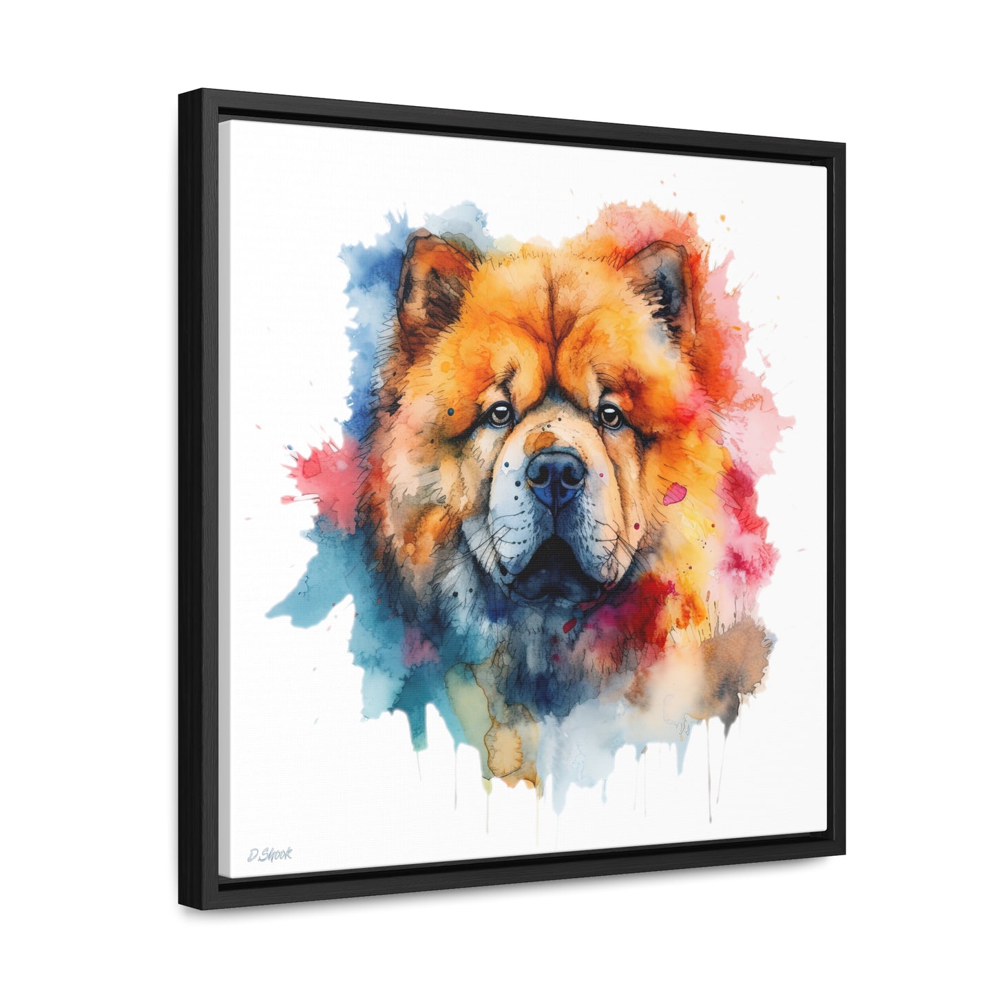 Chow Chow 1 Gallery Canvas Wraps, Square Frame