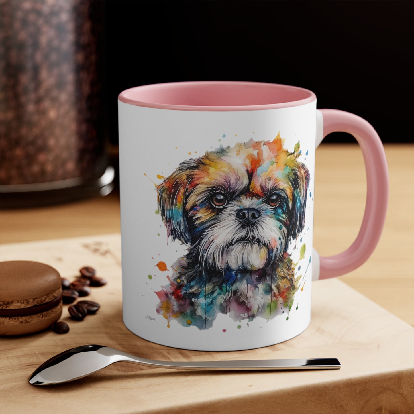 Shih Tzu 2 Accent Mugs