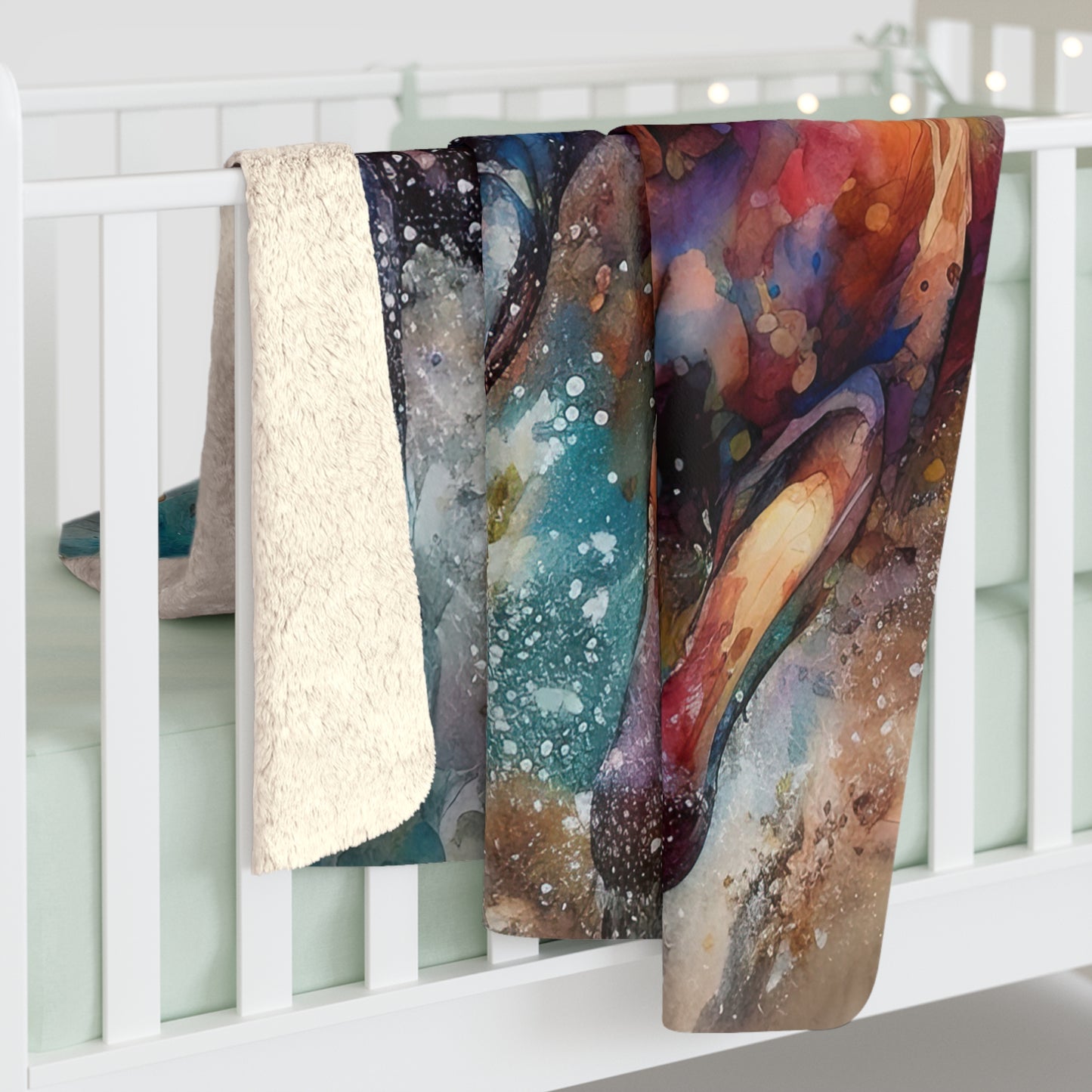 Horse Rescue 7 Sherpa Fleece Blanket