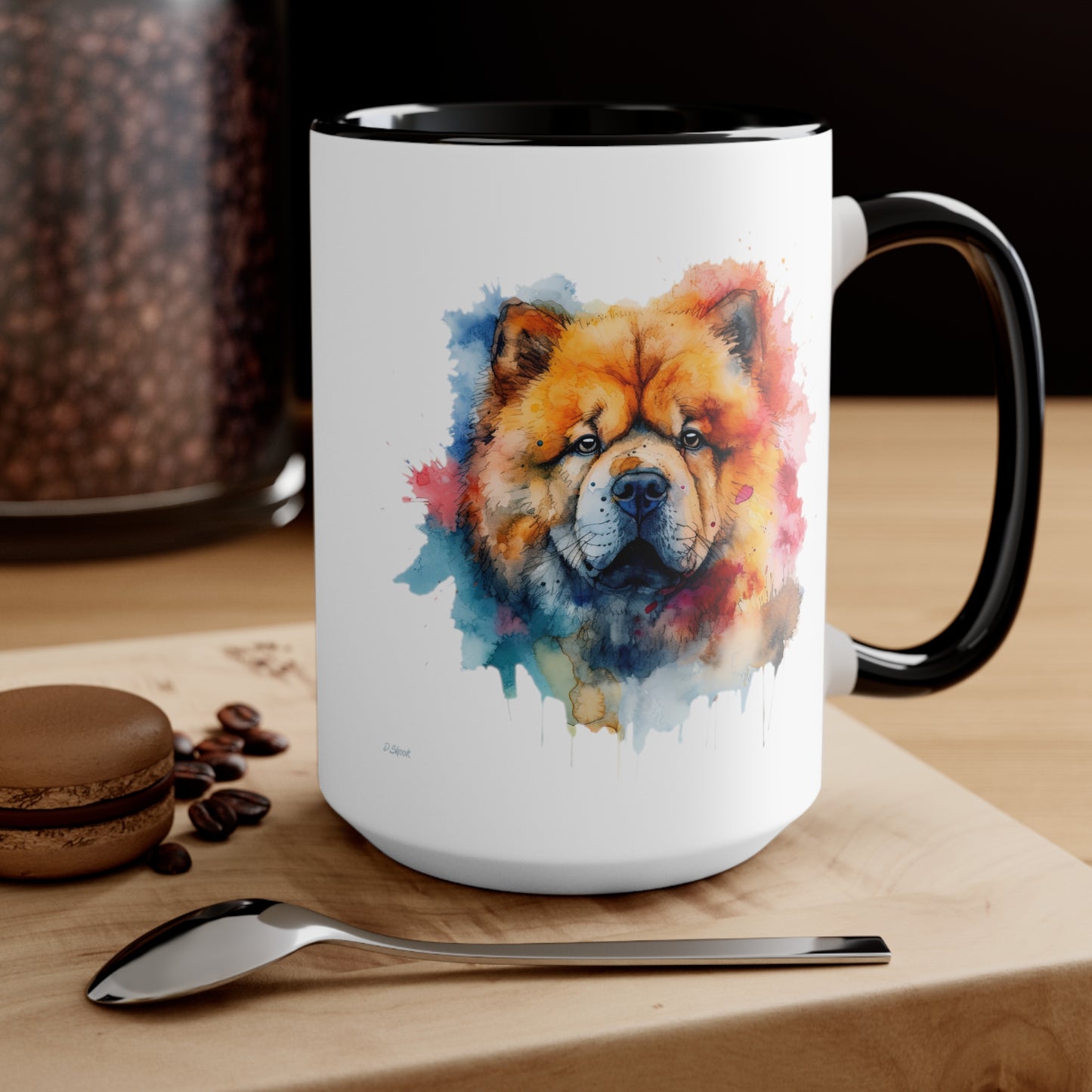 Chow Chow 1 Accent Mugs