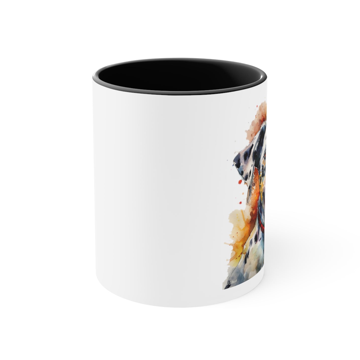Dalmatian 2 Accent Mugs