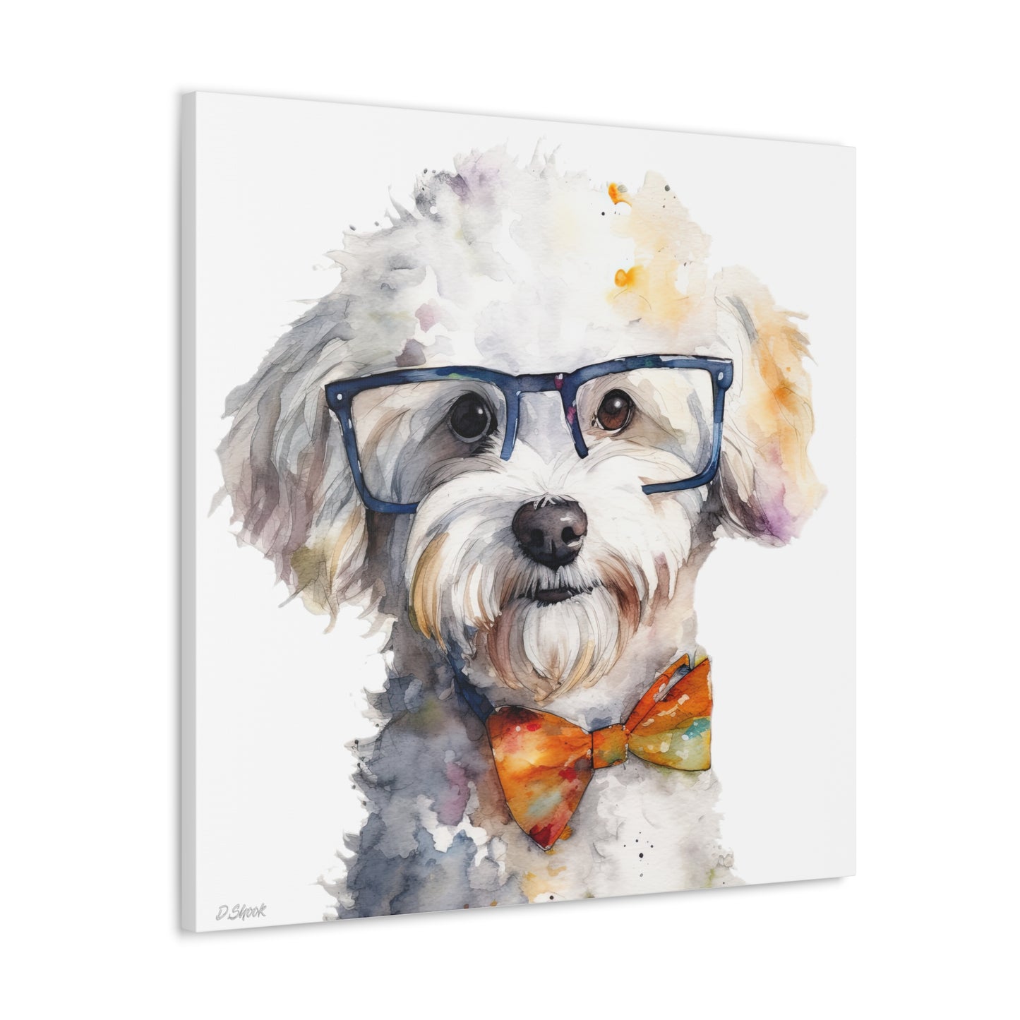Bichon Frise 4 Canvas Gallery Wraps