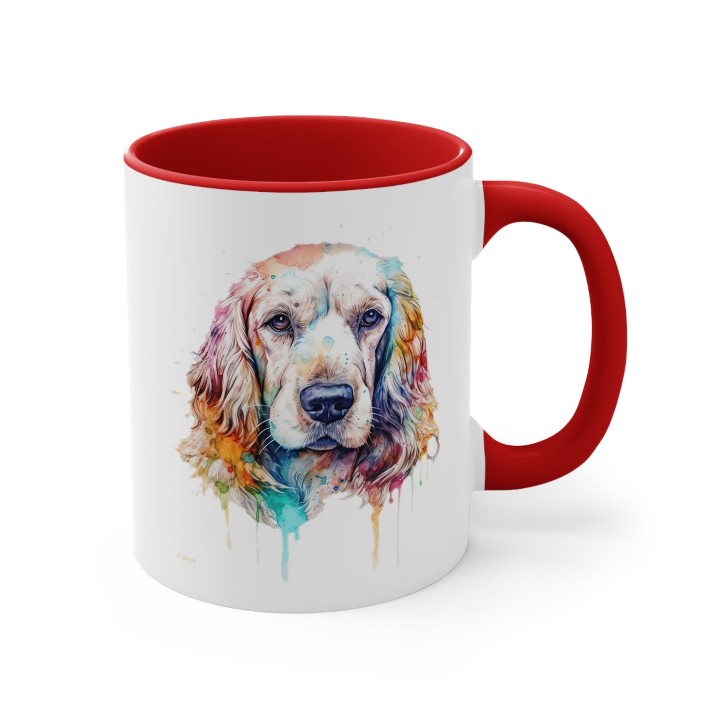 English Cocker Spaniel 1 Accent Mugs