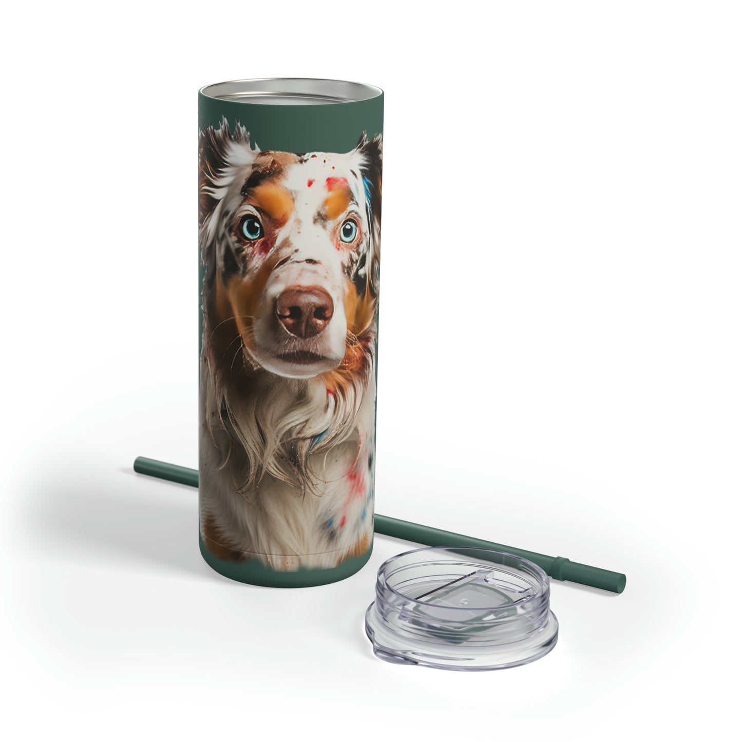 Australian Shepherd 1 Maars Maker Skinny Matte Tumbler, 20oz