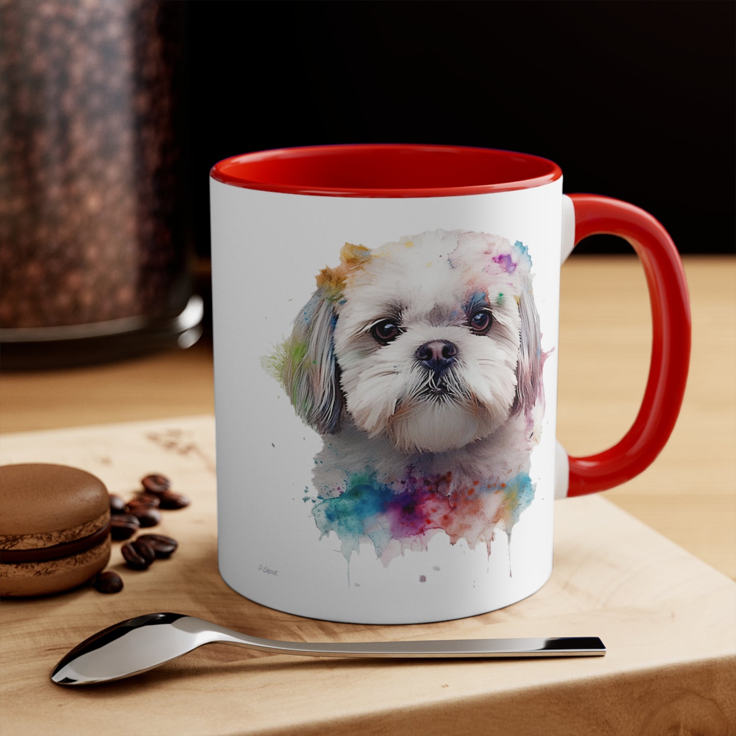 Shih Tzu 6 Accent Mugs