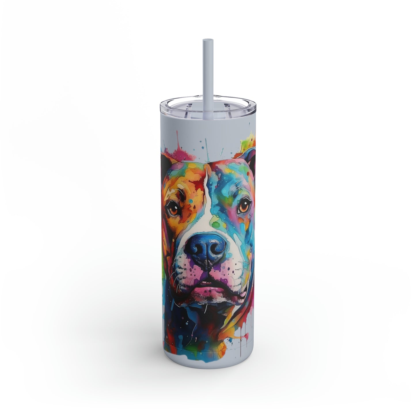 Pitbull 2 Maars Maker Skinny Matte Tumbler, 20oz