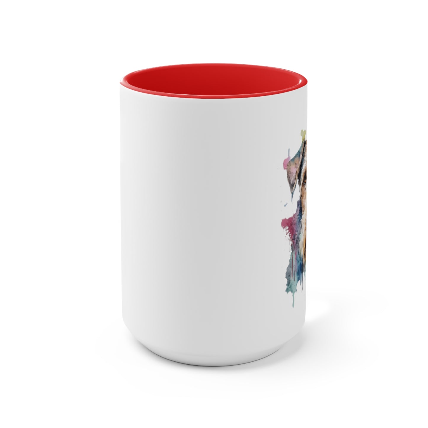 Airedale Terrier 2 Accent Mugs